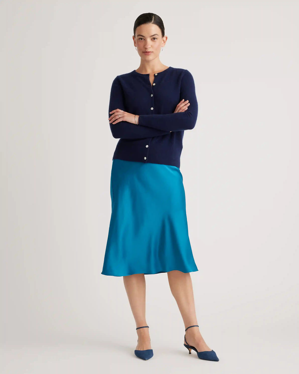 Mongolian Cashmere Cardigan Sweater
