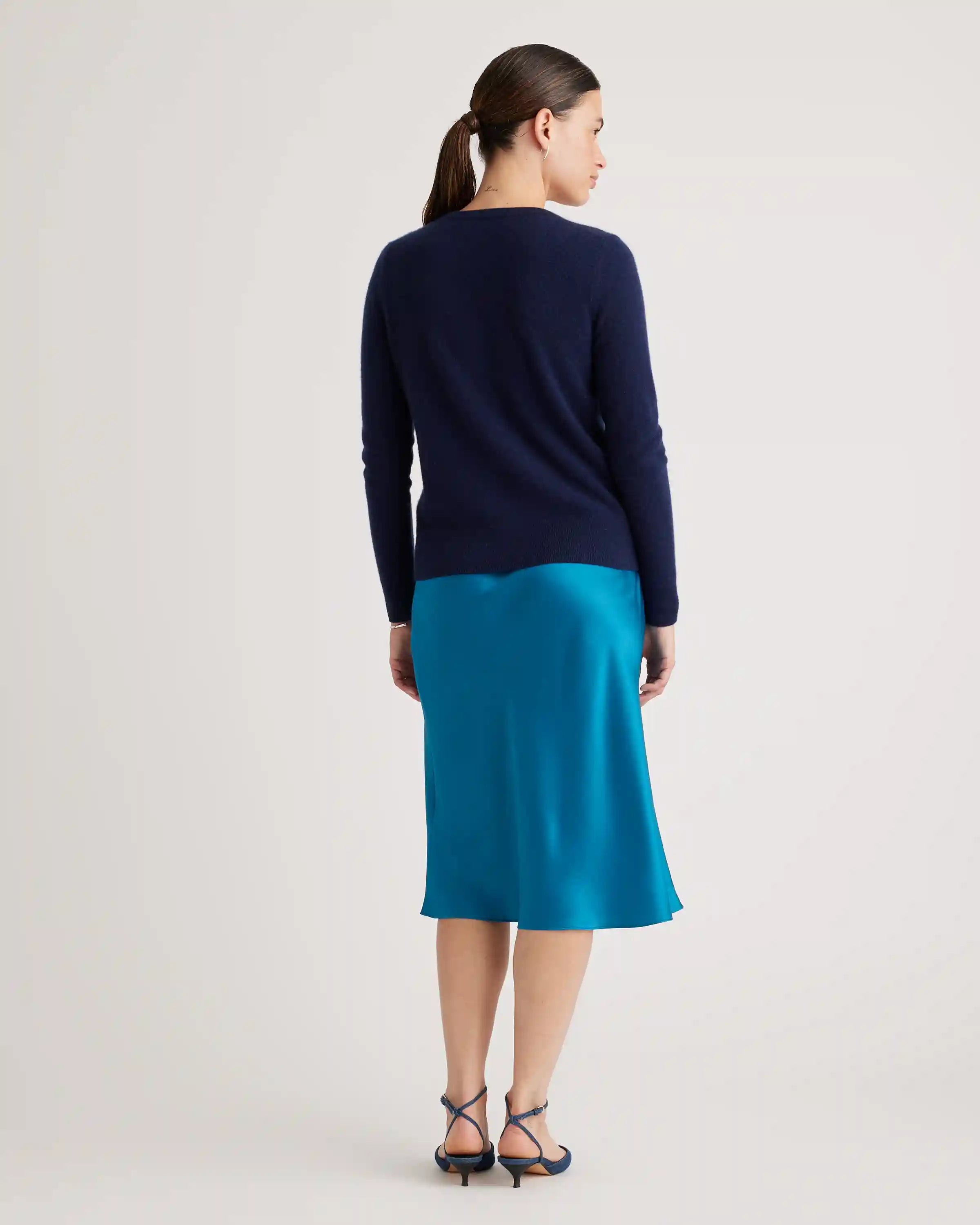 Mongolian Cashmere Cardigan Sweater