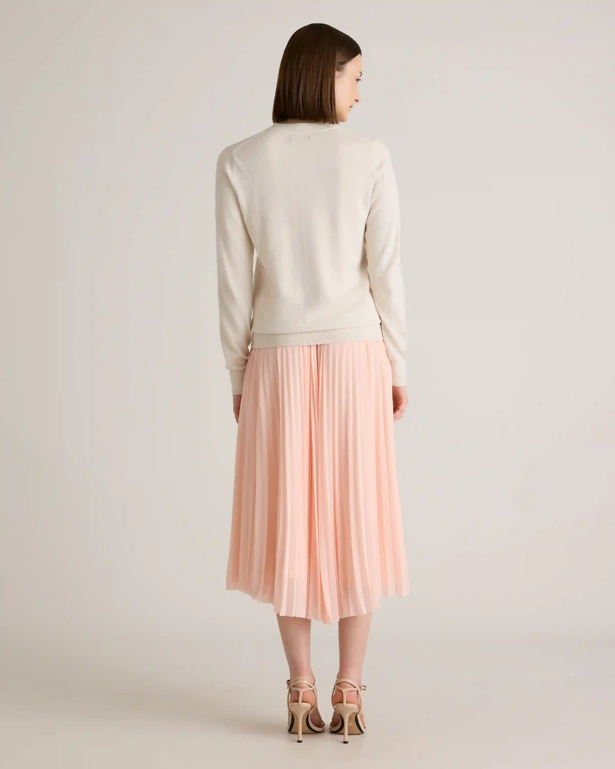 Lightweight Cotton Cashmere Crew Sweater
