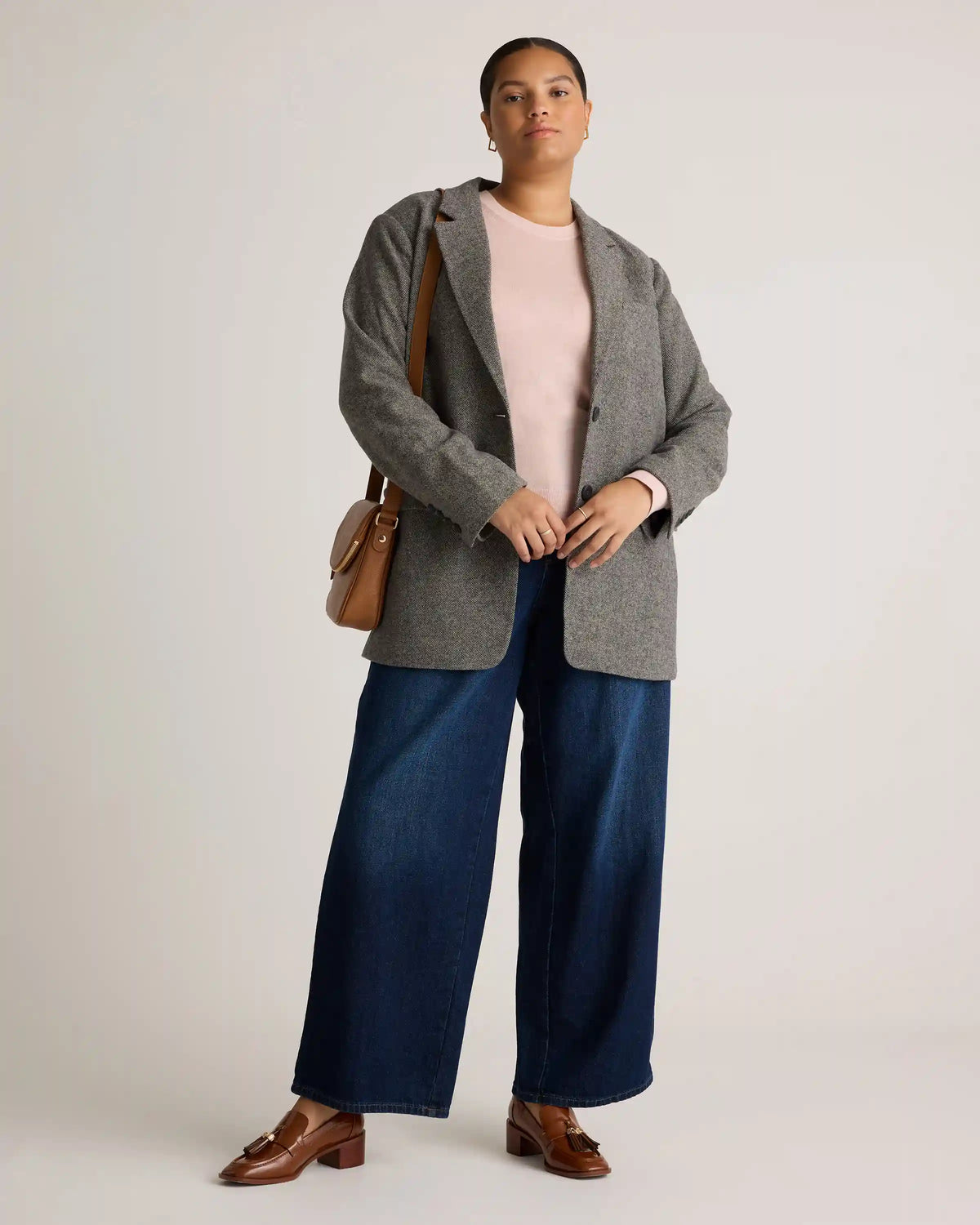 Lightweight Cotton Cashmere Crew Sweater