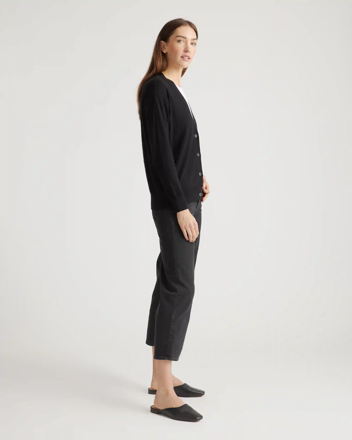 Lightweight Cotton Cashmere Cardigan