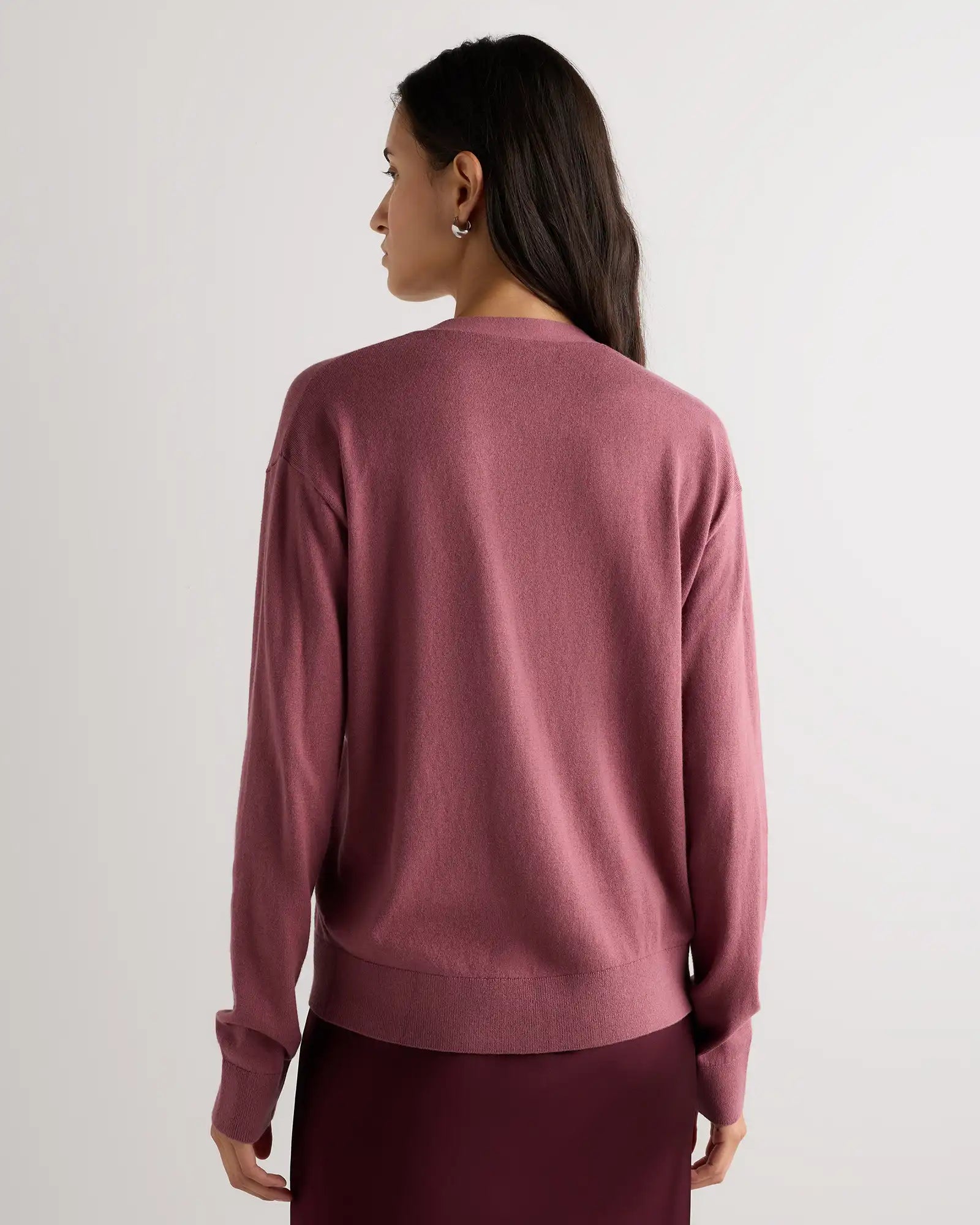 Lightweight Cotton Cashmere Cardigan