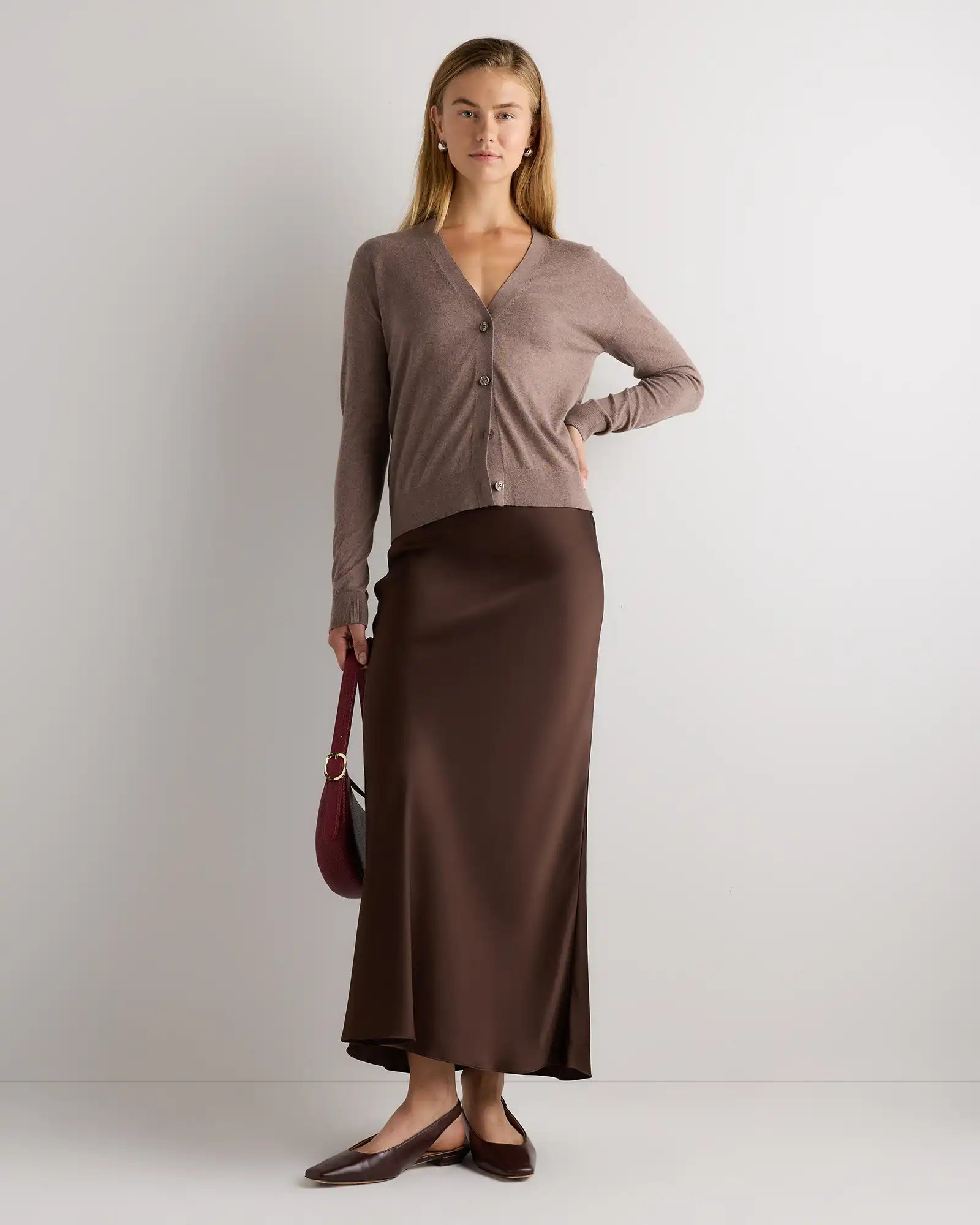 Lightweight Cotton Cashmere Cardigan