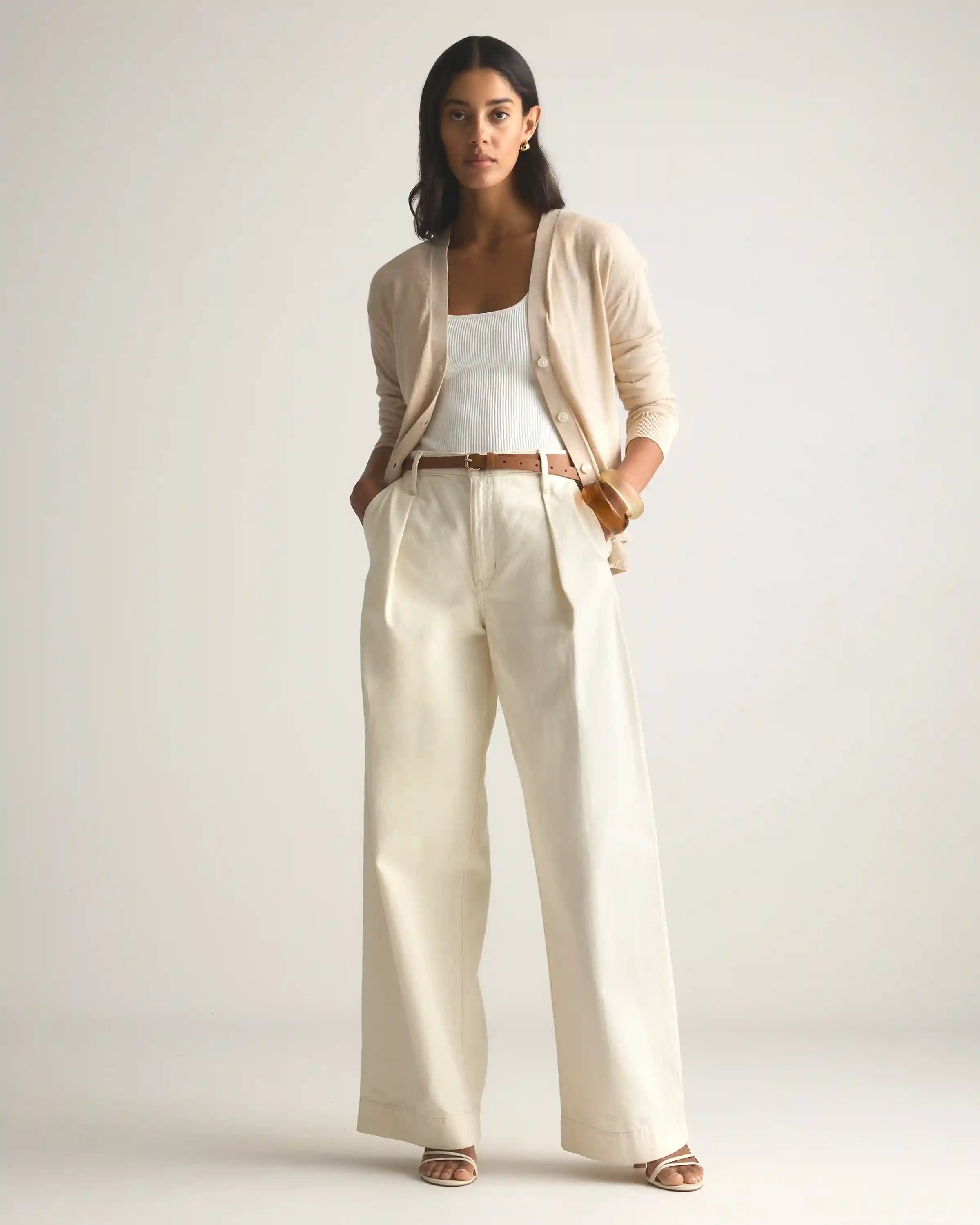 Lightweight Cotton Cashmere Cardigan