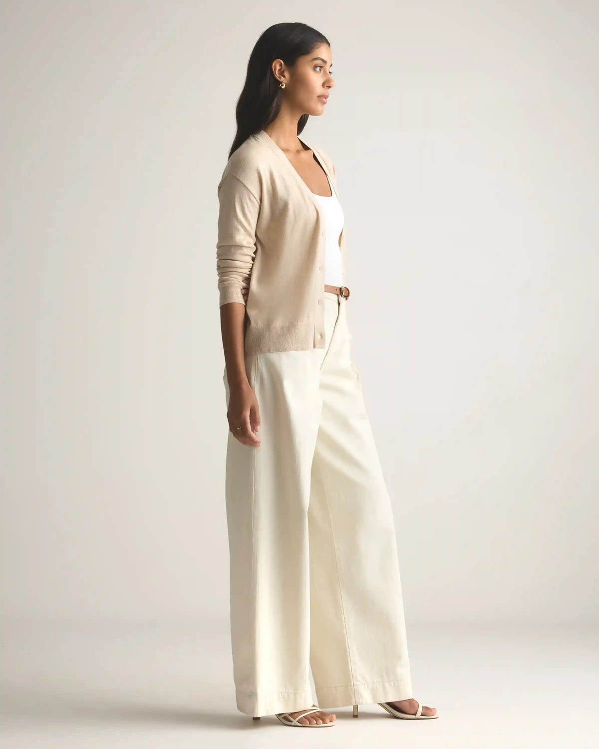 Lightweight Cotton Cashmere Cardigan
