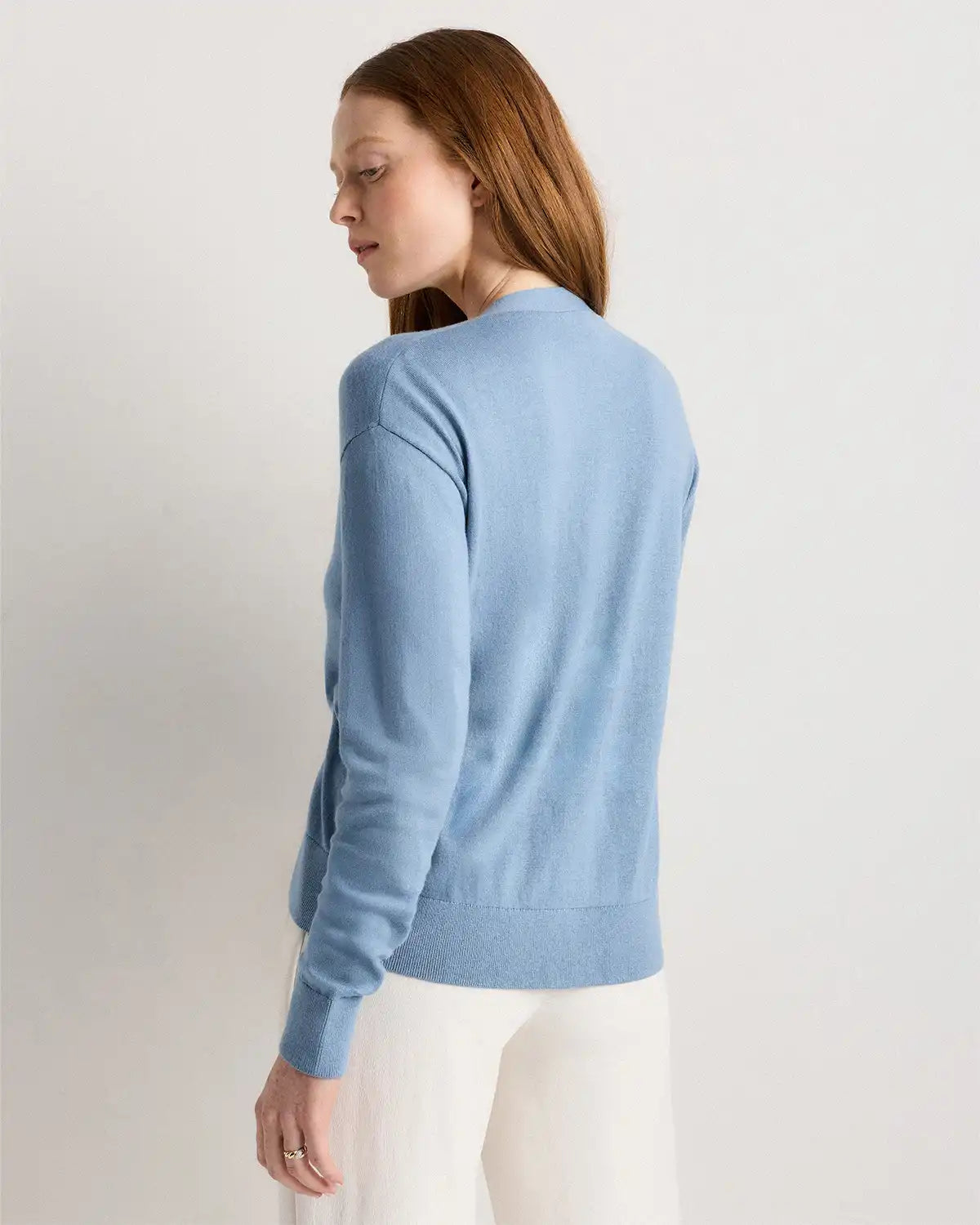 Lightweight Cotton Cashmere Cardigan