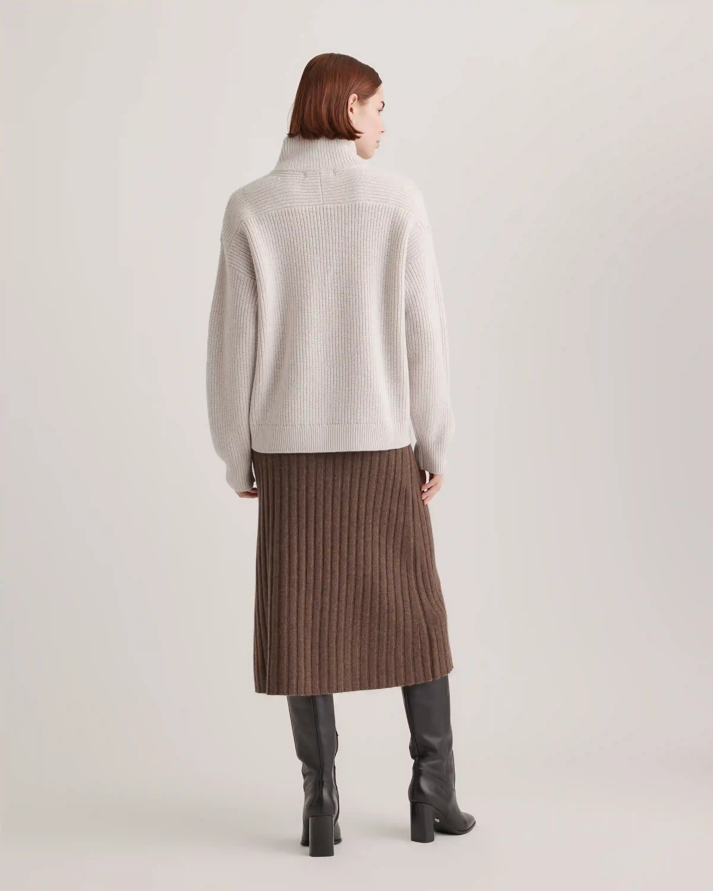Australian Merino Wool Half Zip Sweater
