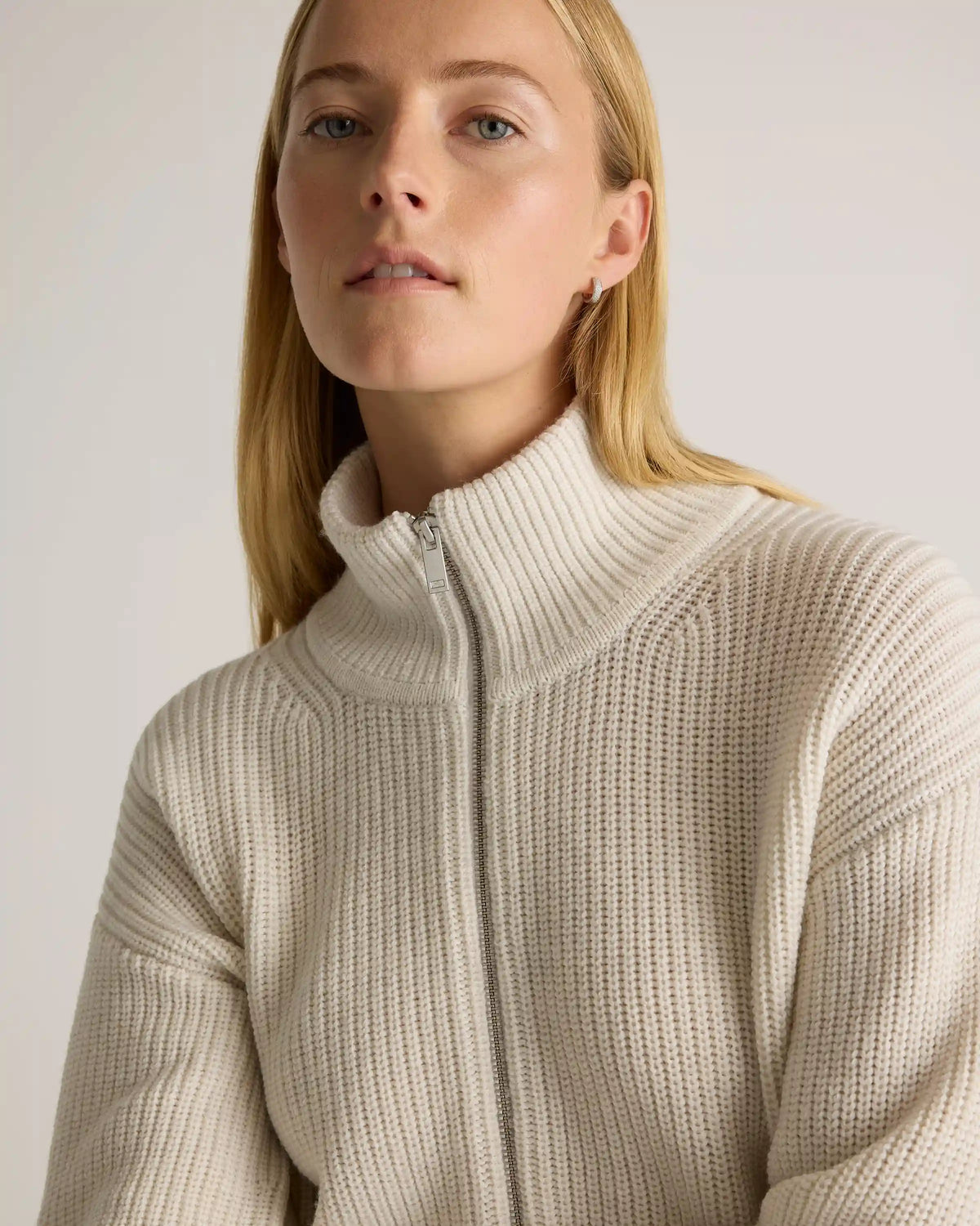 Australian Merino Wool Half Zip Sweater