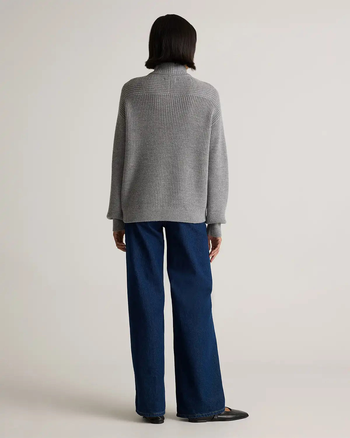 Australian Merino Wool Half Zip Sweater