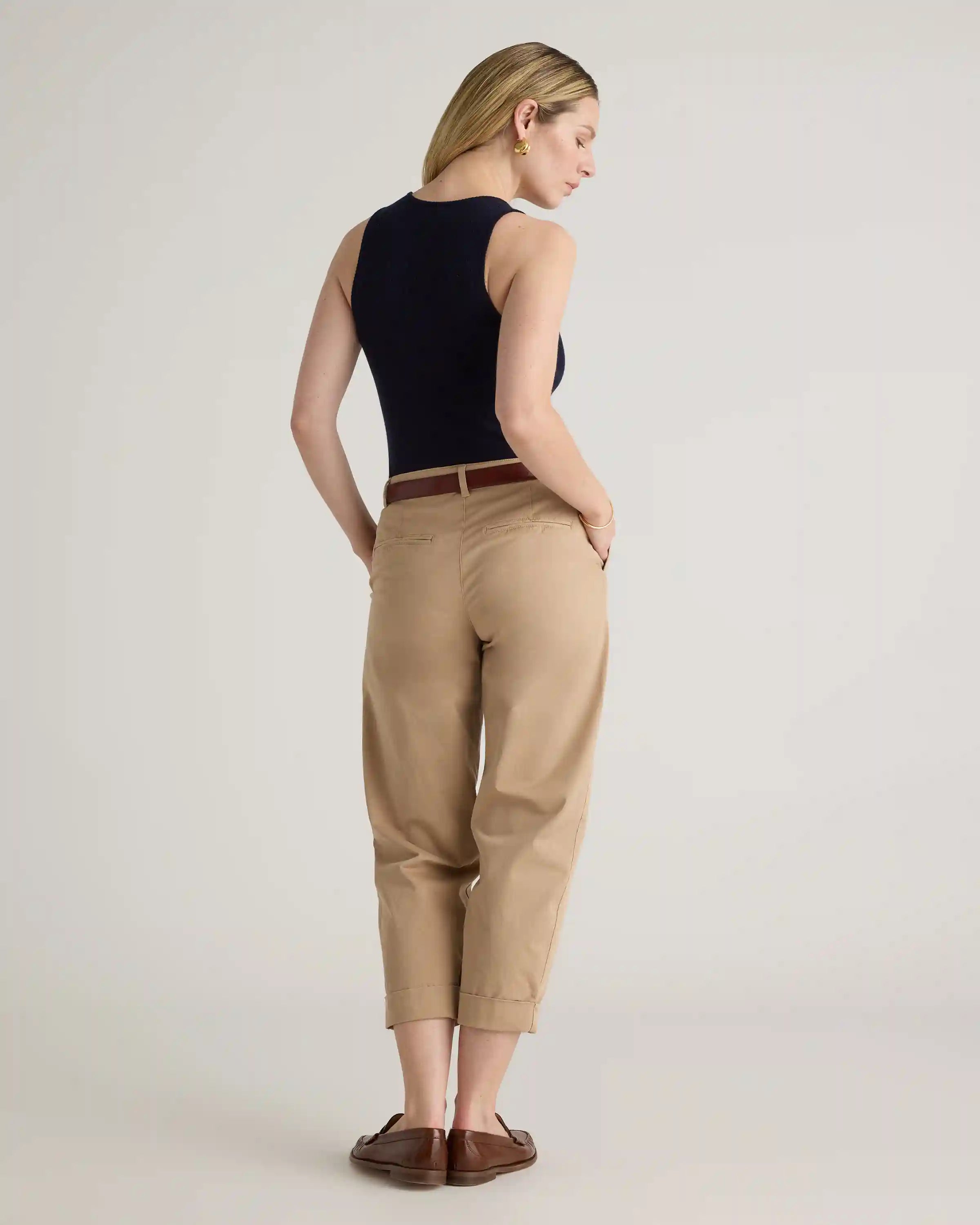 Featherweight Cashmere Ribbed Tank