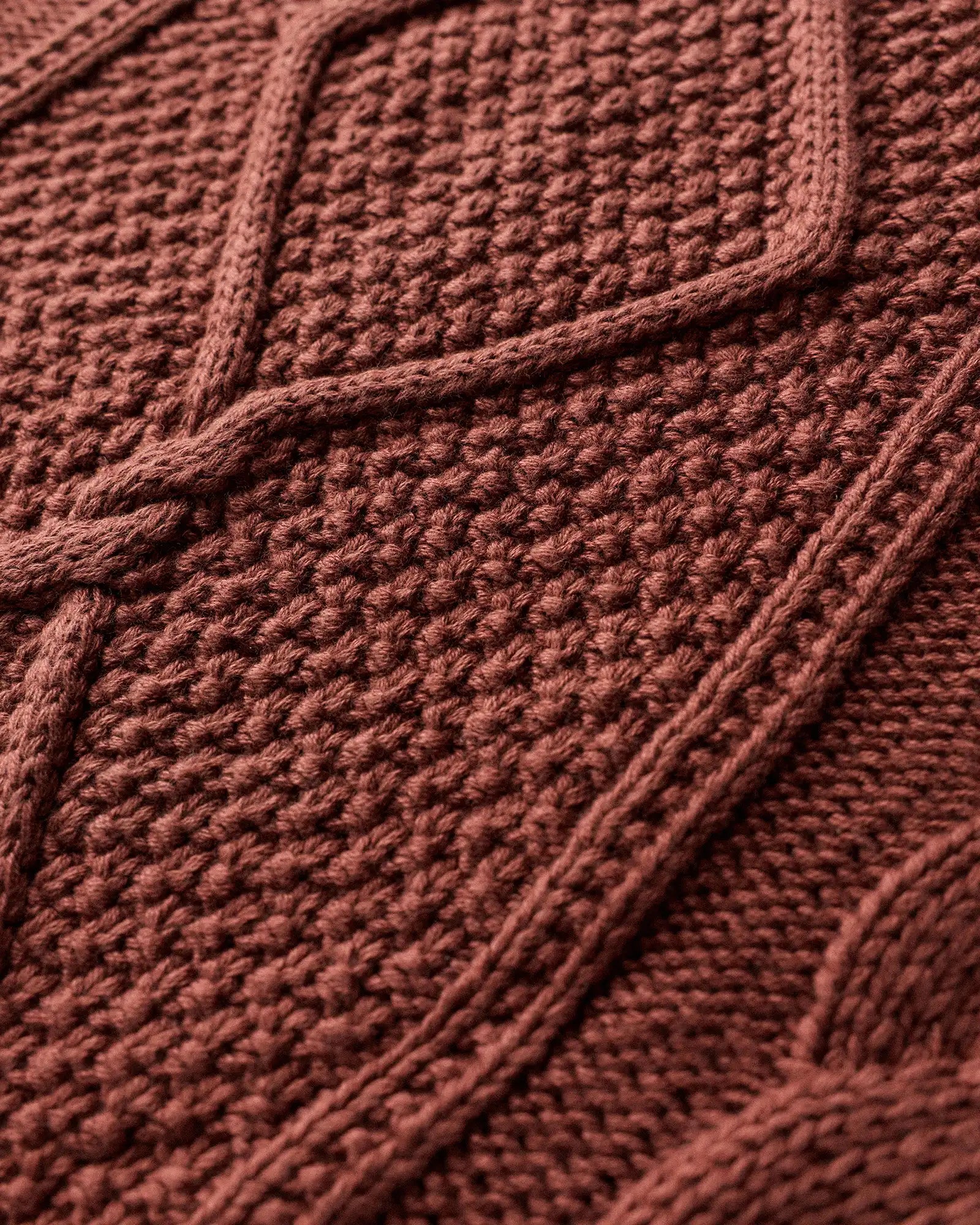 100% Organic Cotton Cropped Cable Crew Sweater