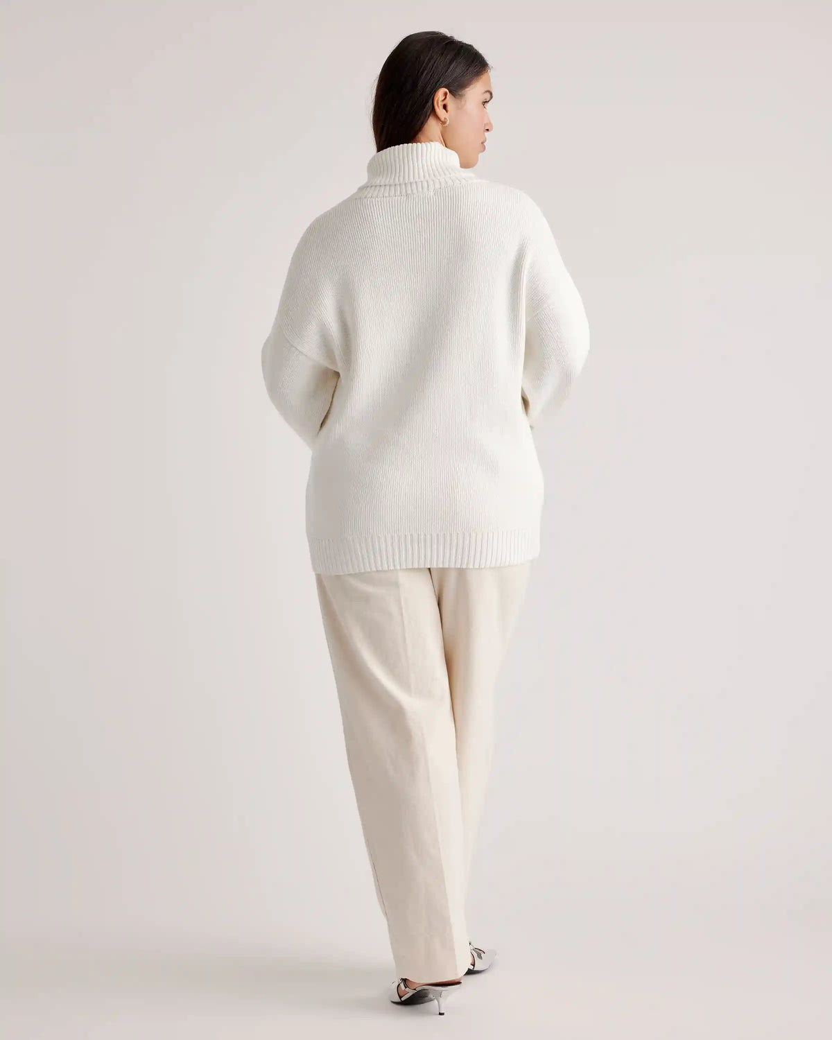 100% Organic Cotton Turtleneck Sweater