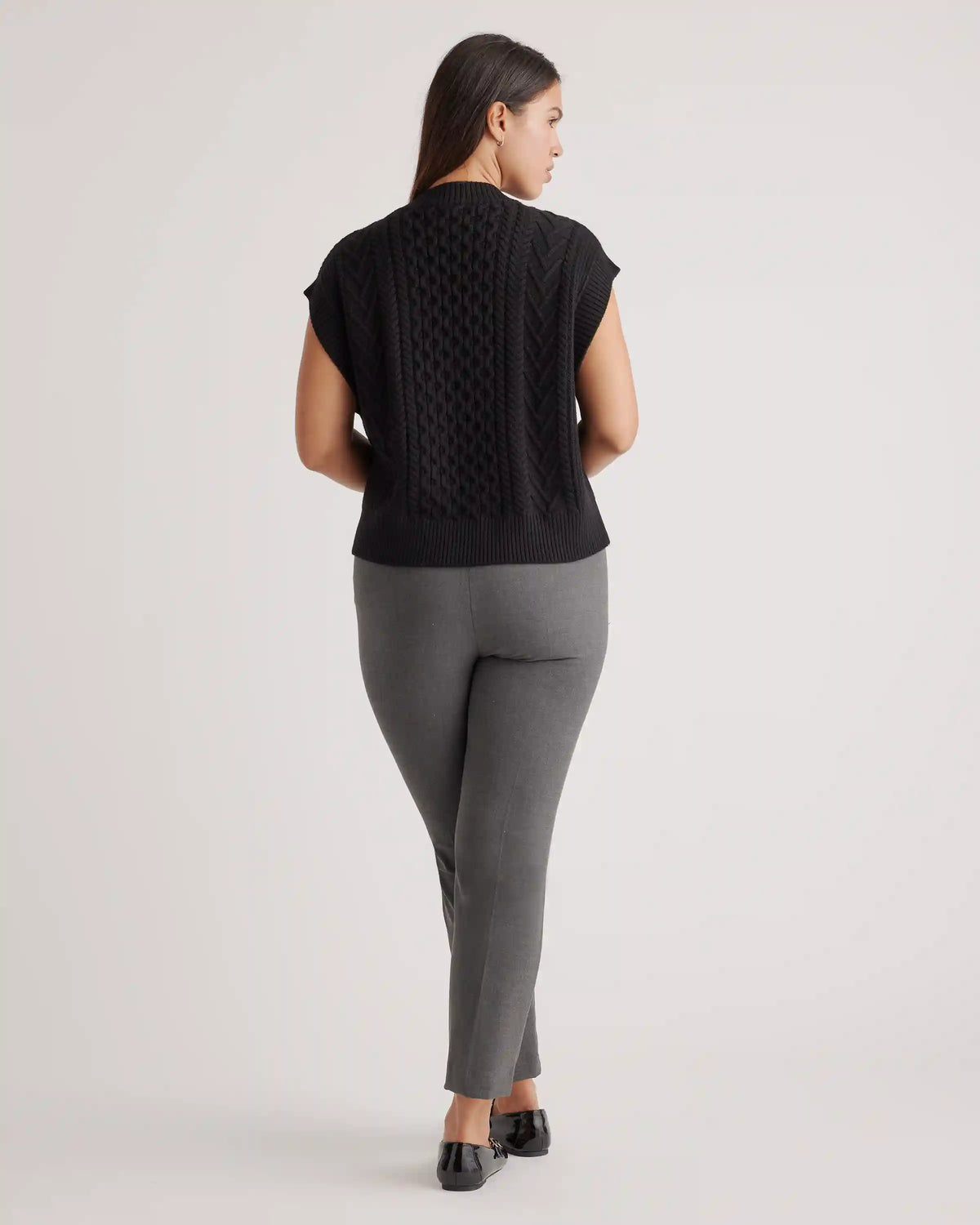 Australian Merino Wool Cable Sweater Vest