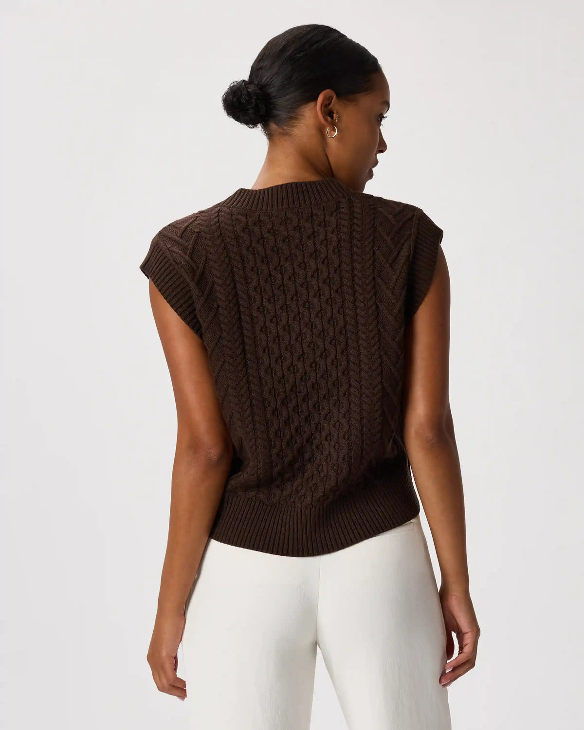 Australian Merino Wool Cable Sweater Vest