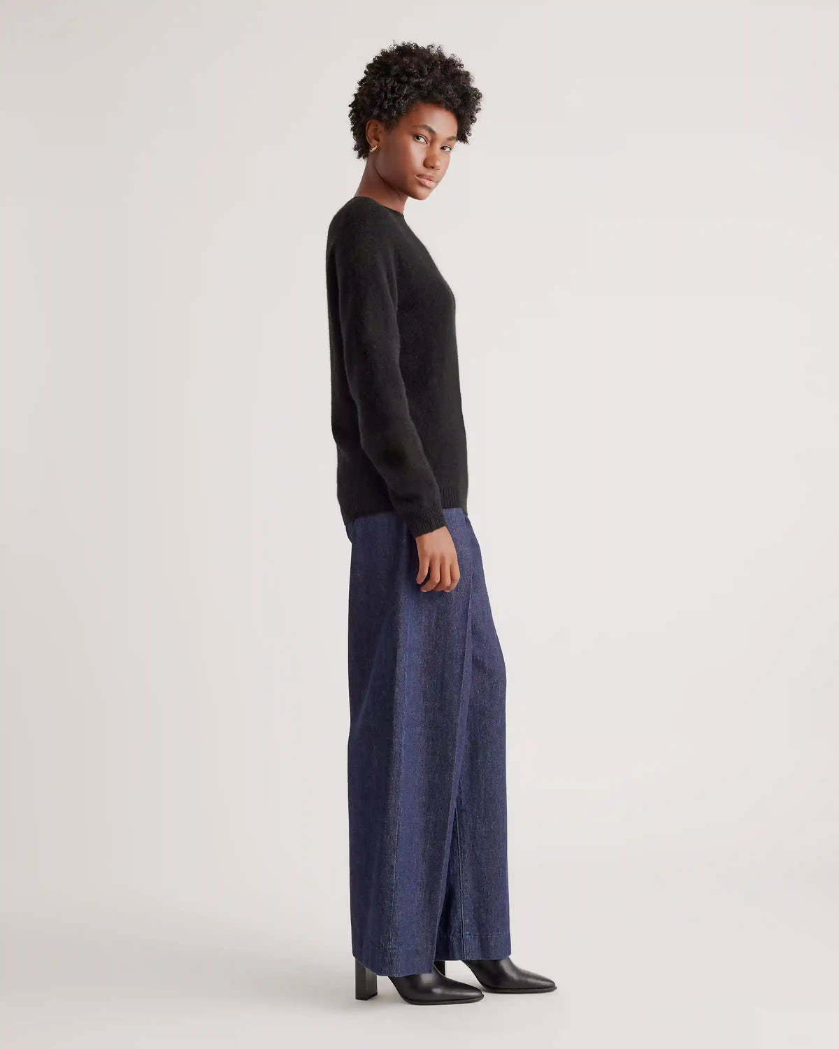 100% Yak Wool Crewneck Sweater