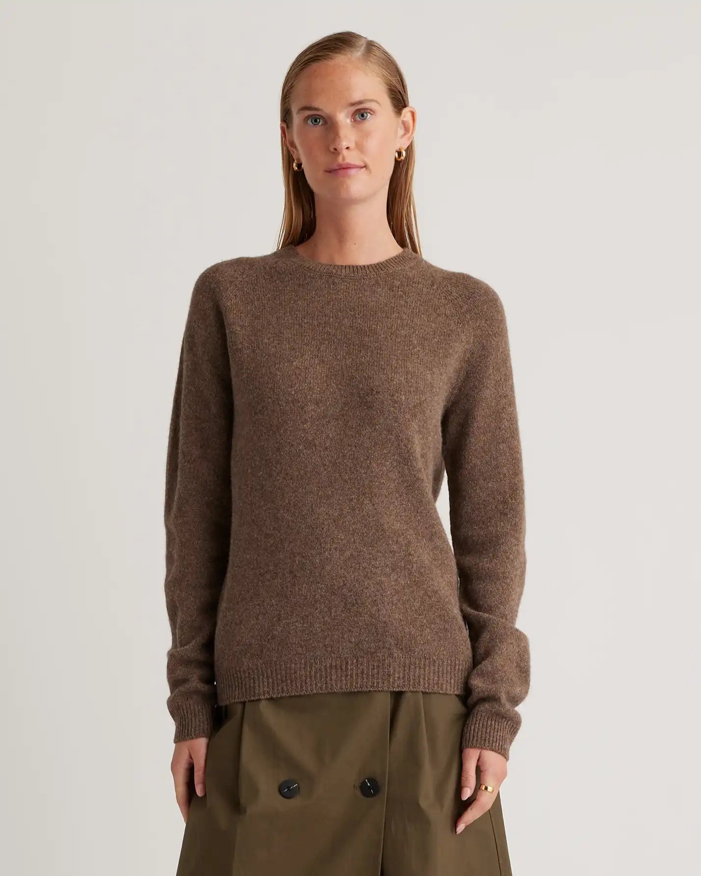 100% Yak Wool Crewneck Sweater