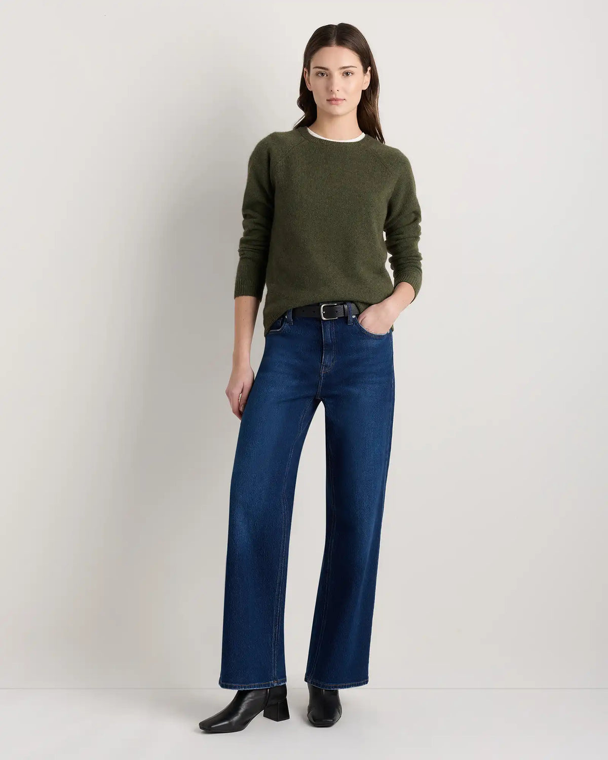 100% Yak Wool Crewneck Sweater