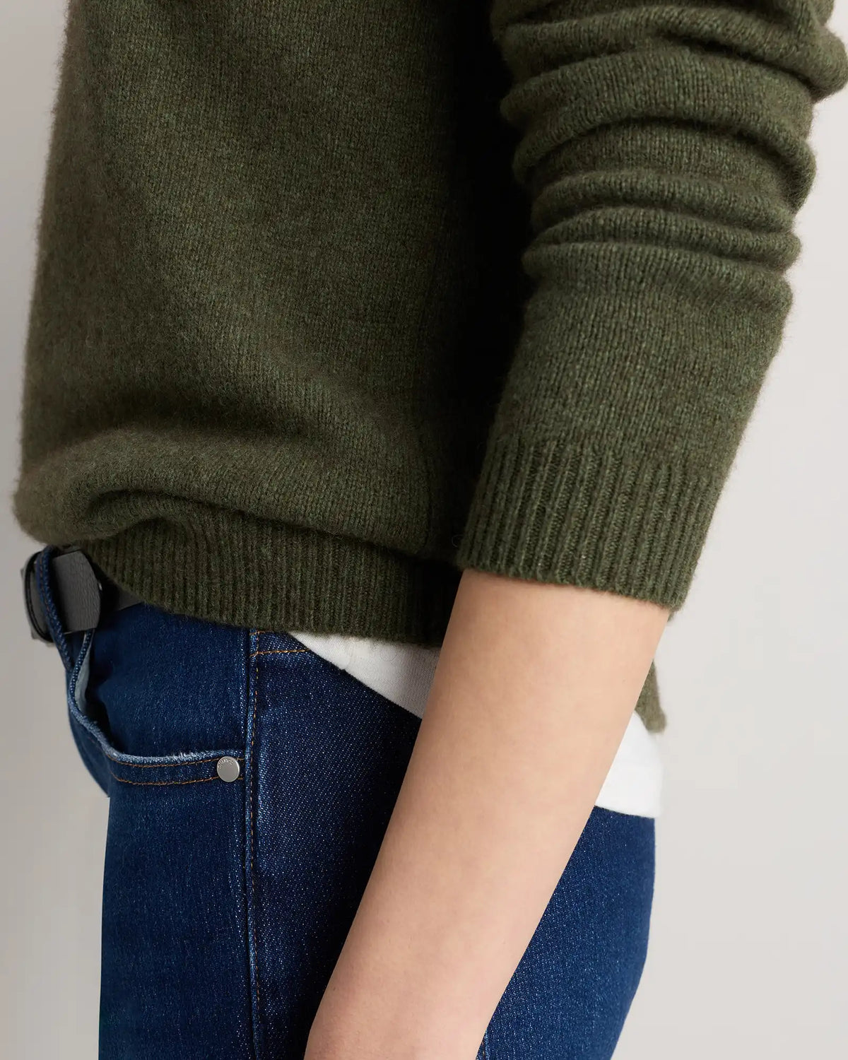 100% Yak Wool Crewneck Sweater