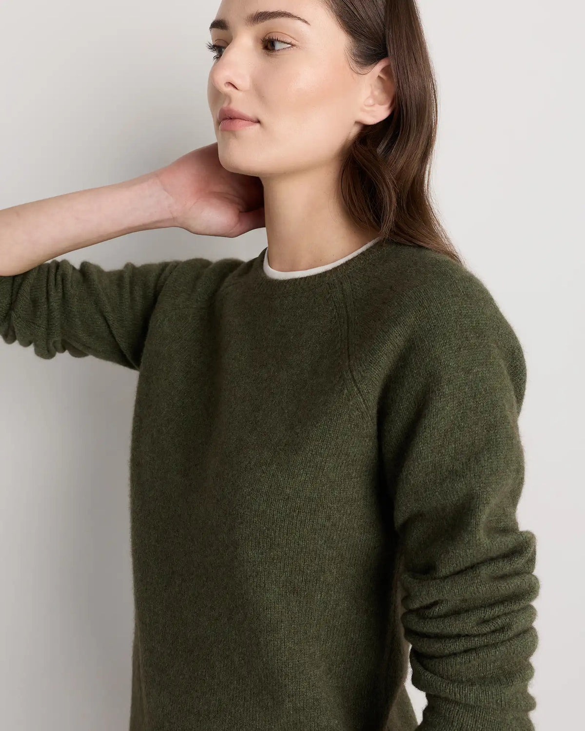 100% Yak Wool Crewneck Sweater
