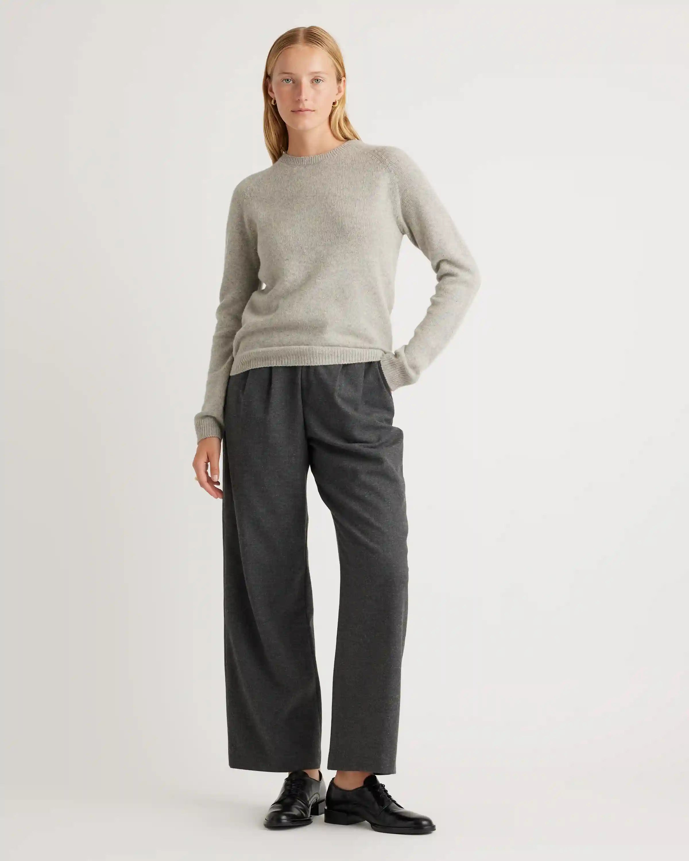 100% Yak Wool Crewneck Sweater