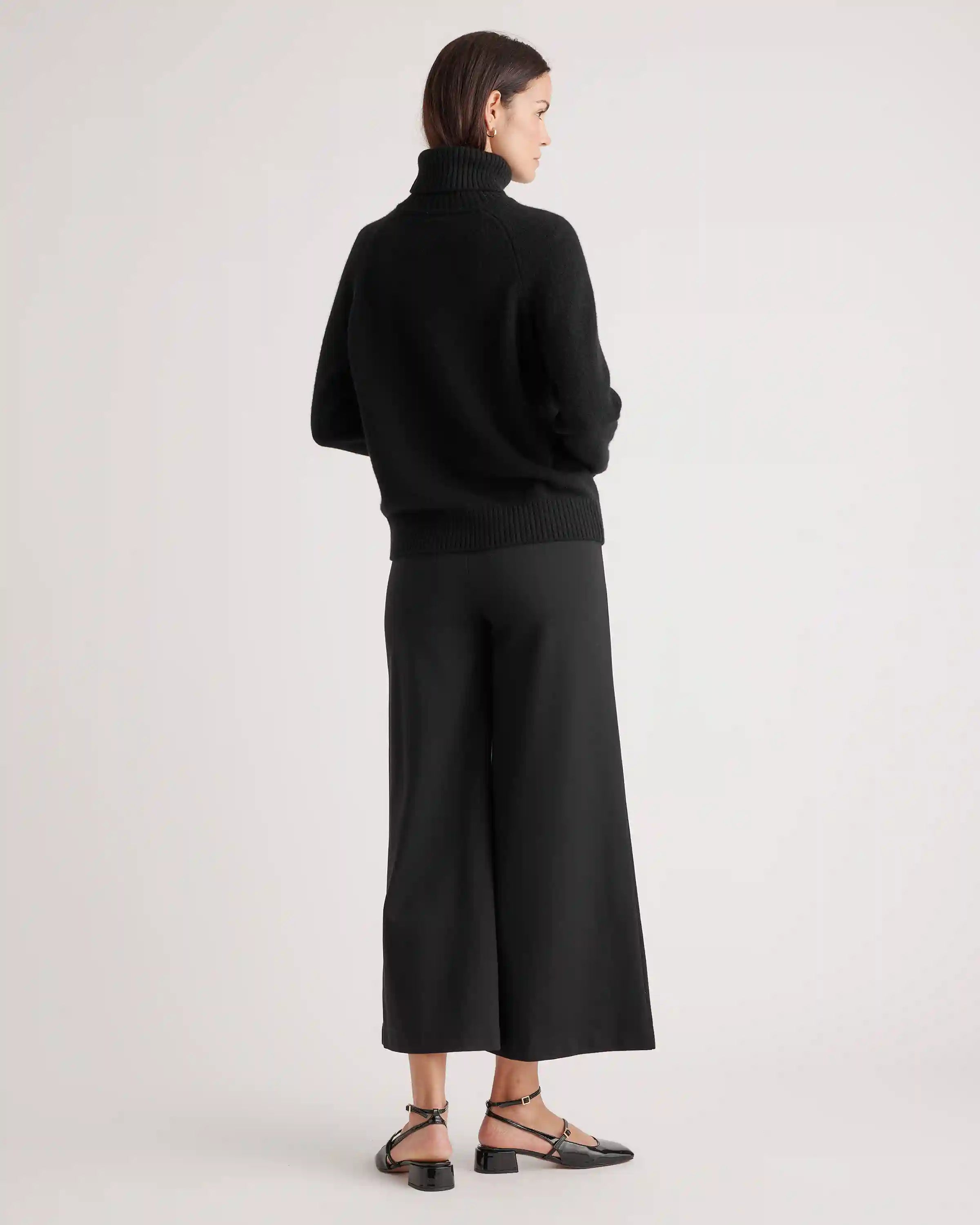 100% Yak Wool Turtleneck Sweater