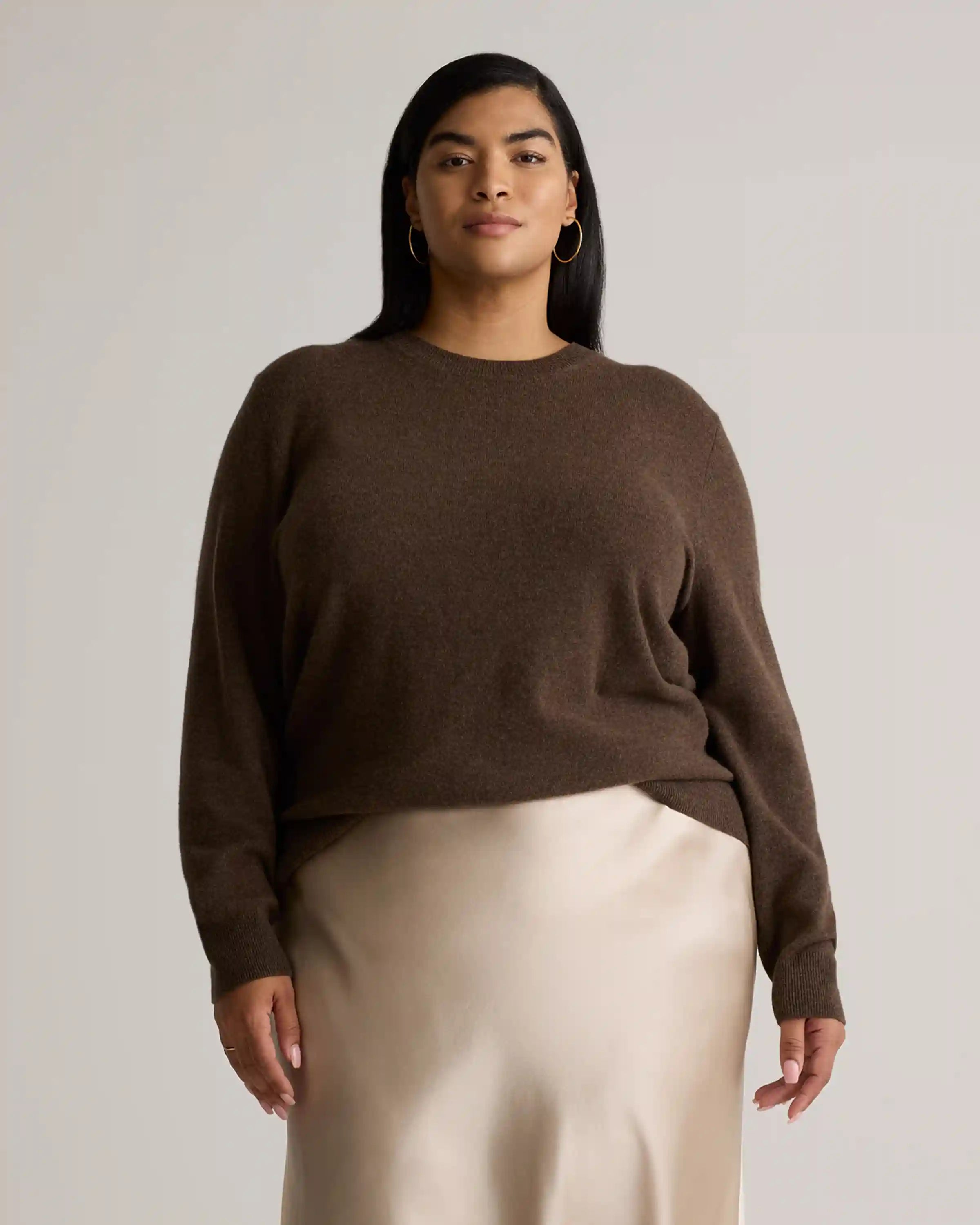 Mongolian Cashmere Crewneck Sweater