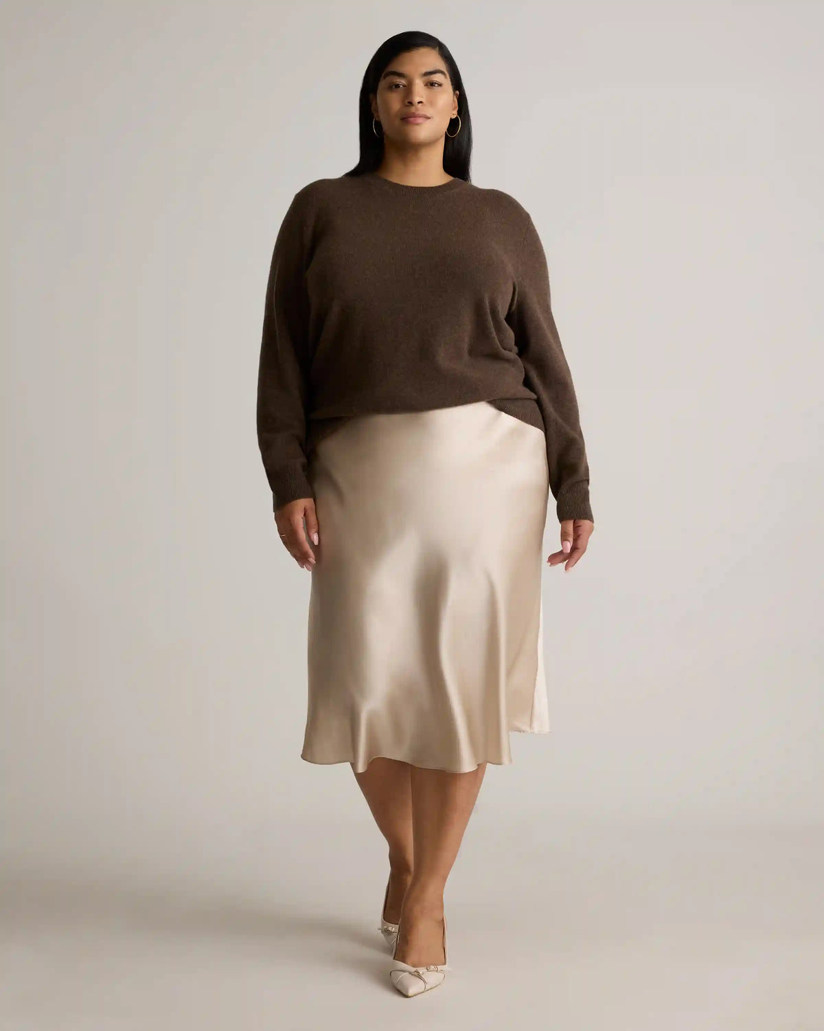 Mongolian Cashmere Crewneck Sweater