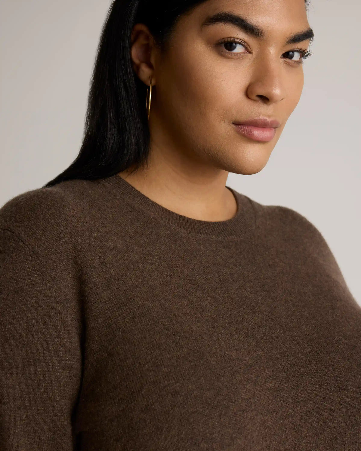 Mongolian Cashmere Crewneck Sweater