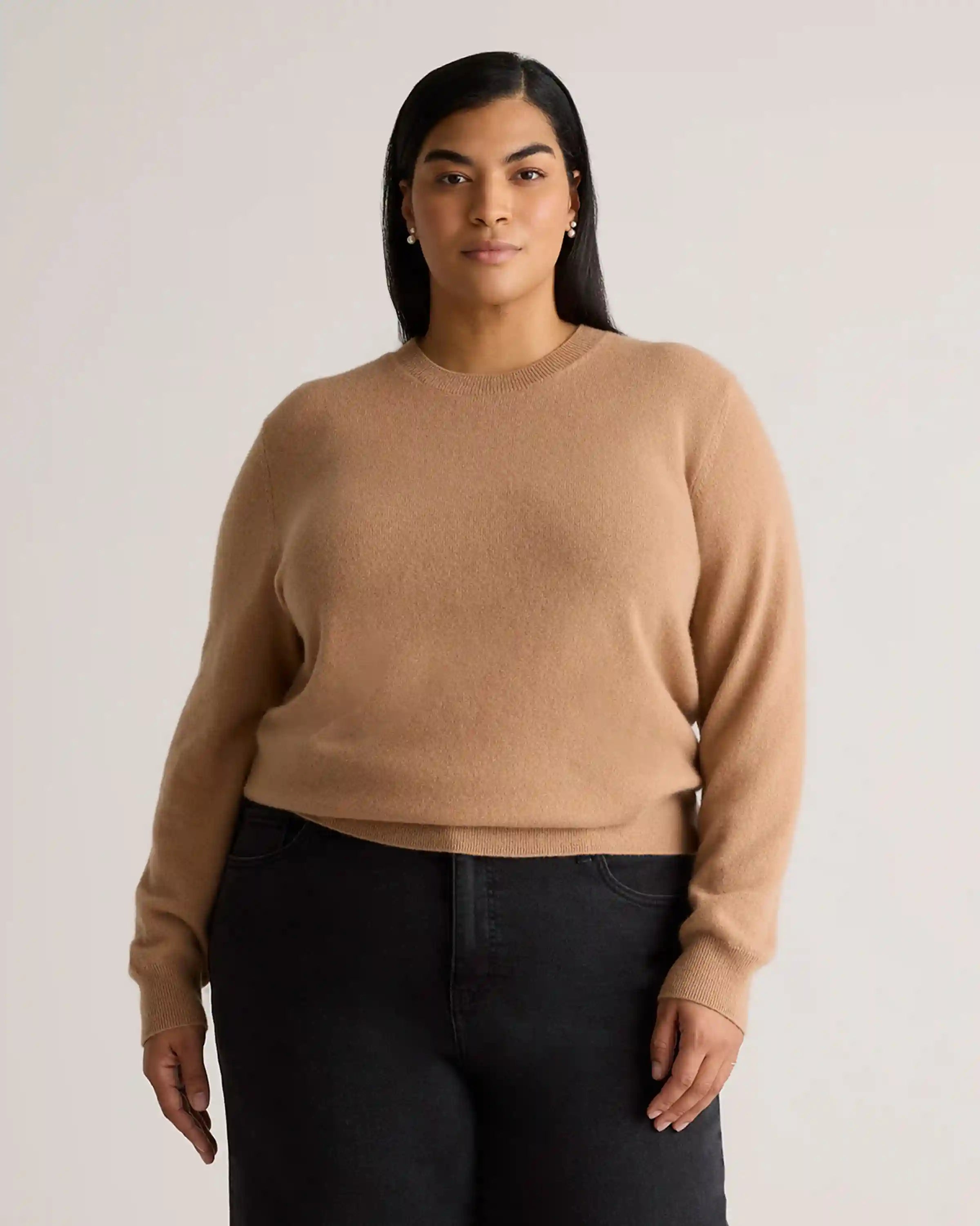 Mongolian Cashmere Crewneck Sweater