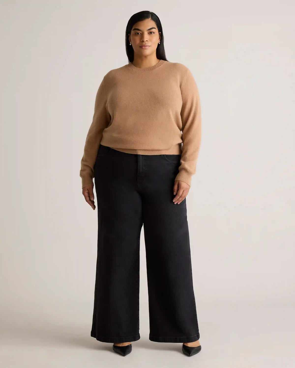 Mongolian Cashmere Crewneck Sweater