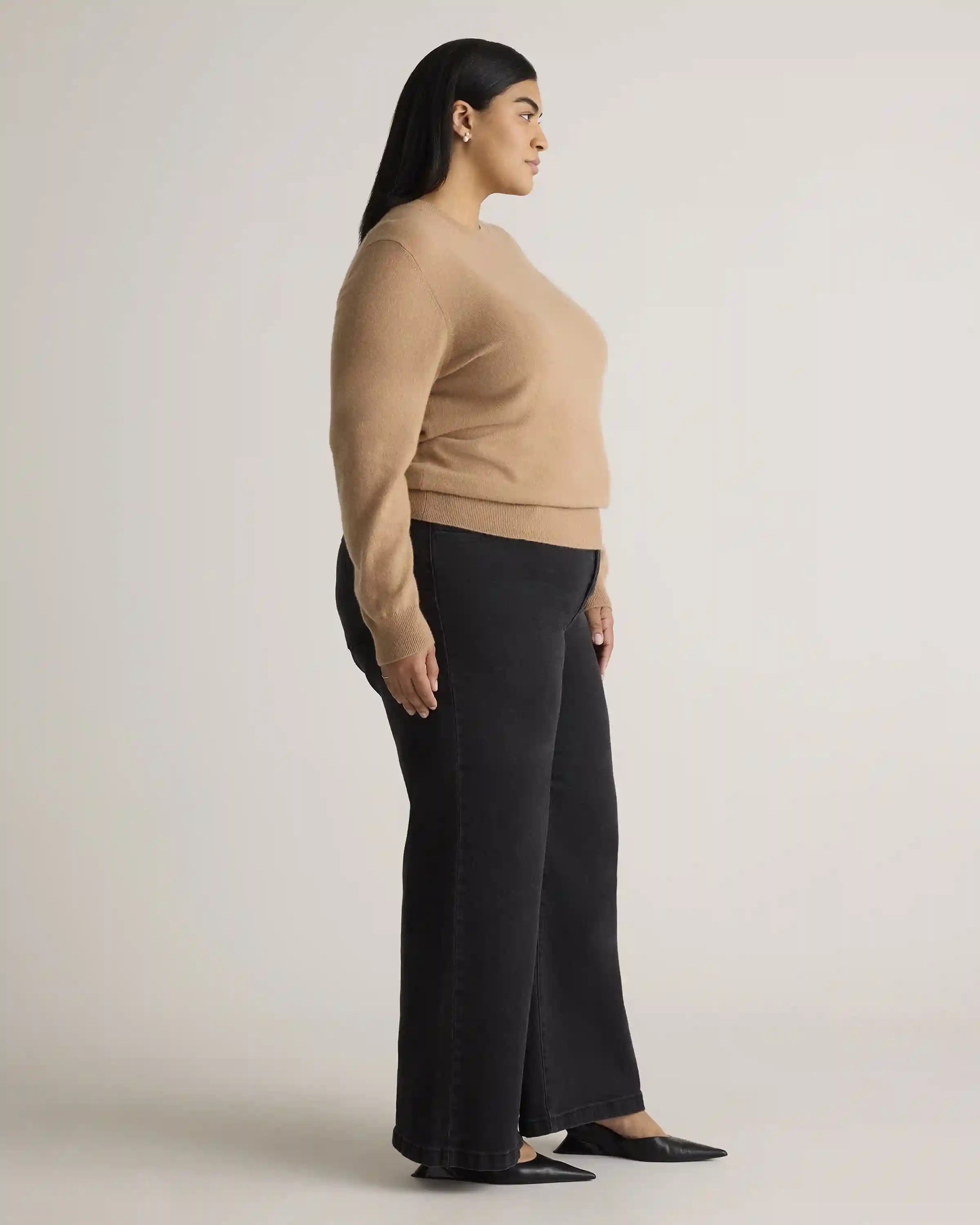 Mongolian Cashmere Crewneck Sweater