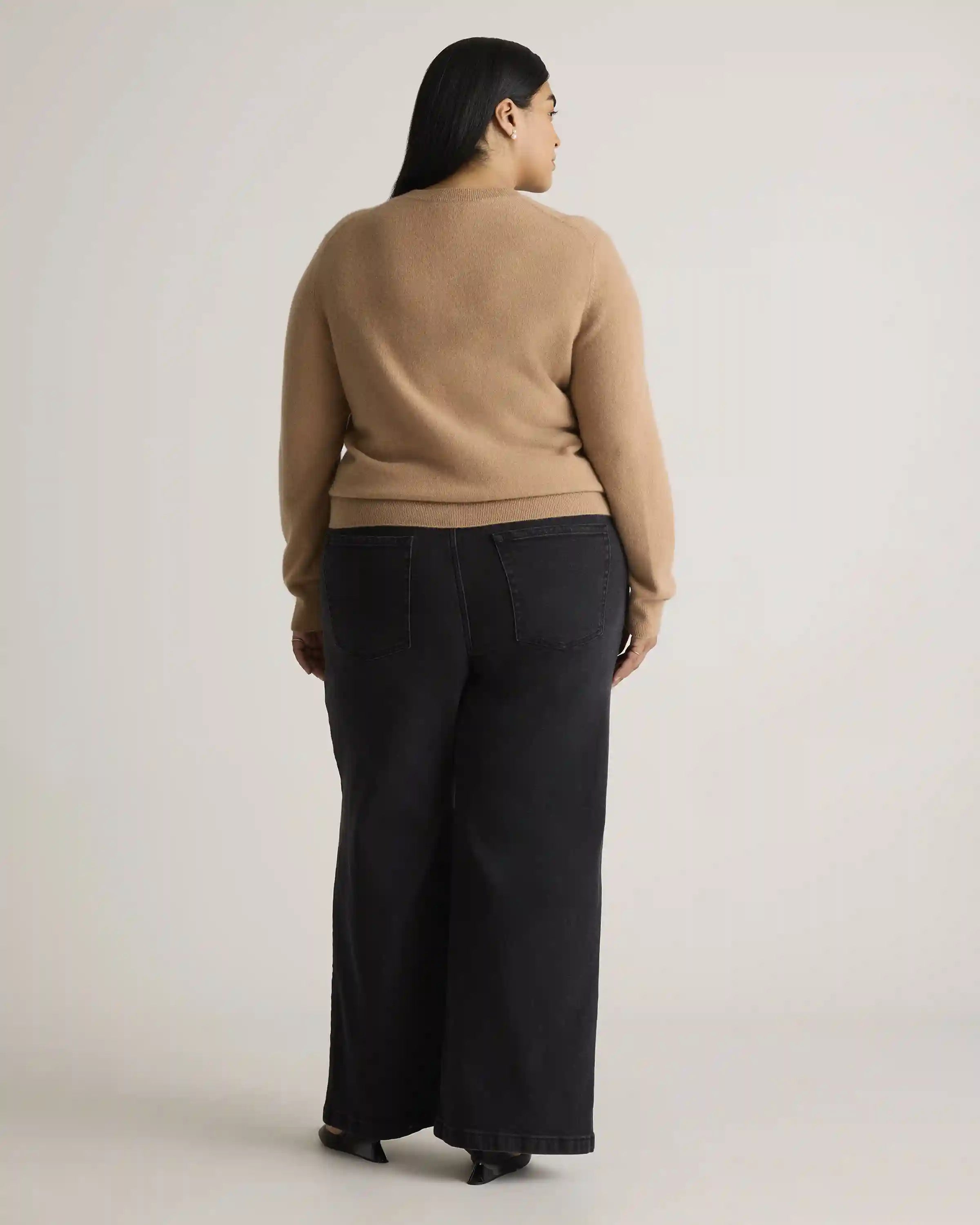 Mongolian Cashmere Crewneck Sweater