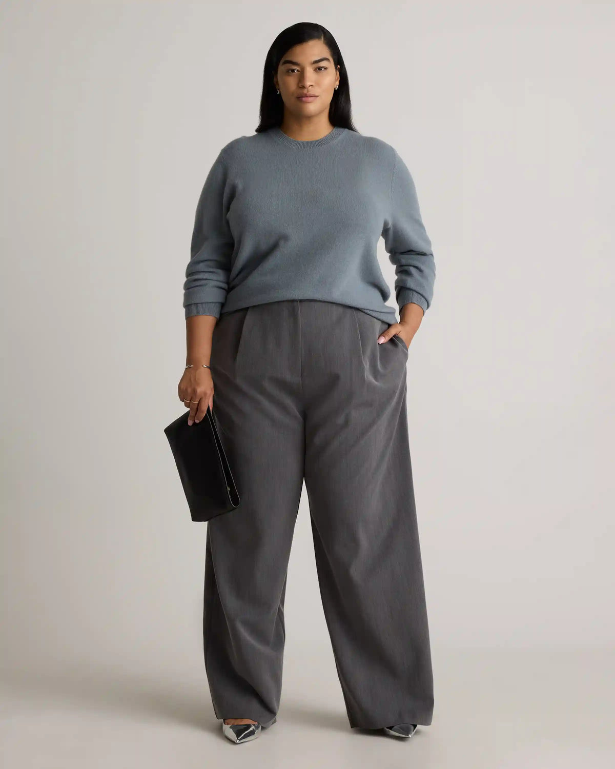 Mongolian Cashmere Crewneck Sweater