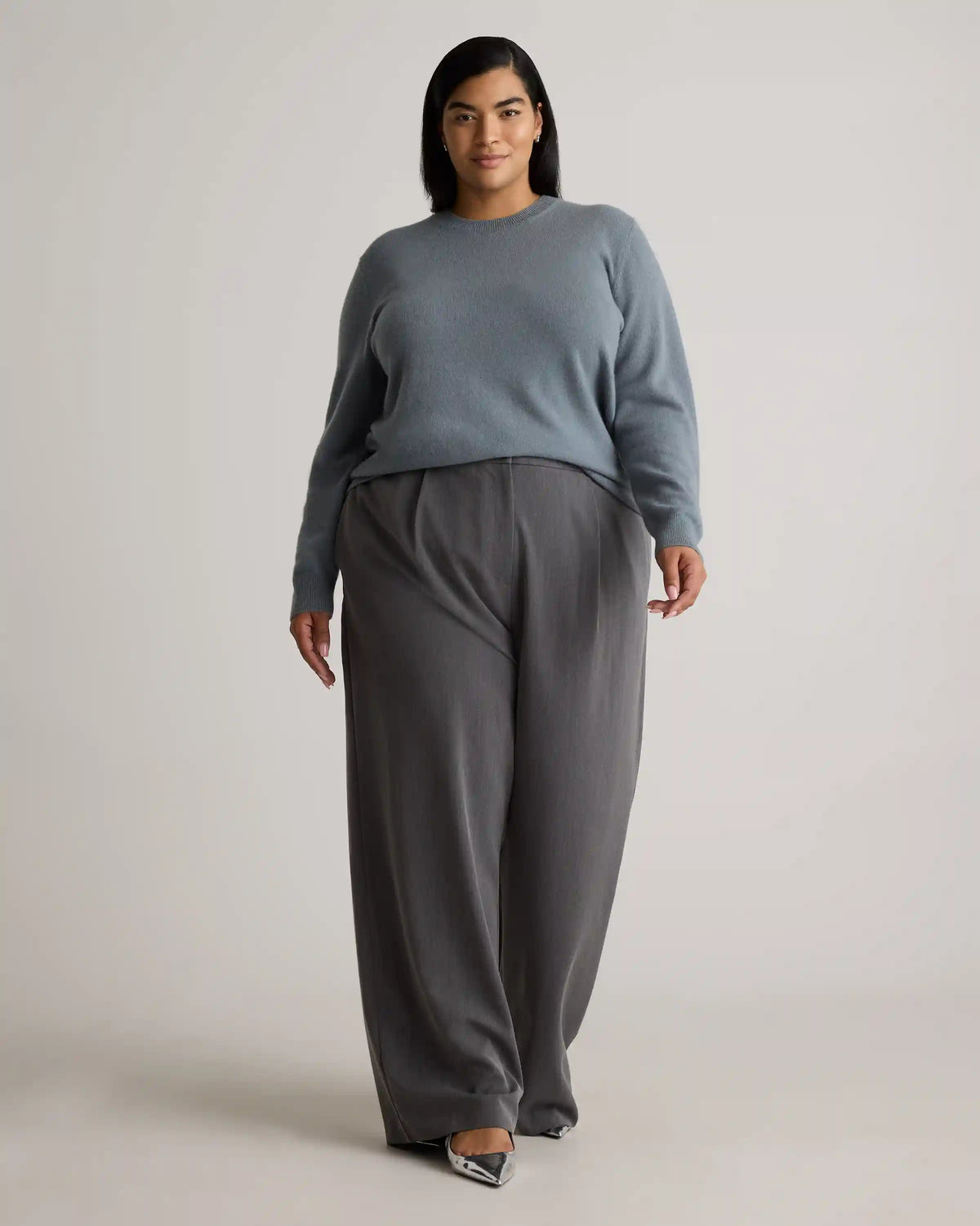 Mongolian Cashmere Crewneck Sweater