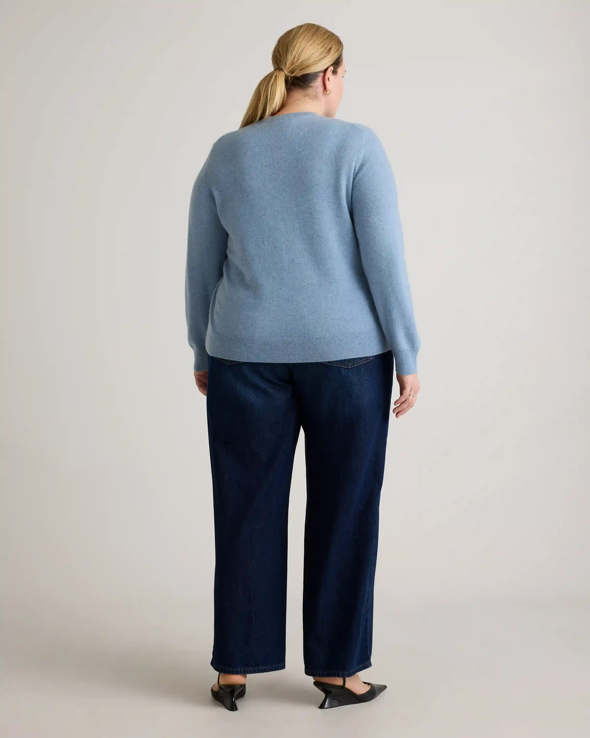 Mongolian Cashmere Crewneck Sweater