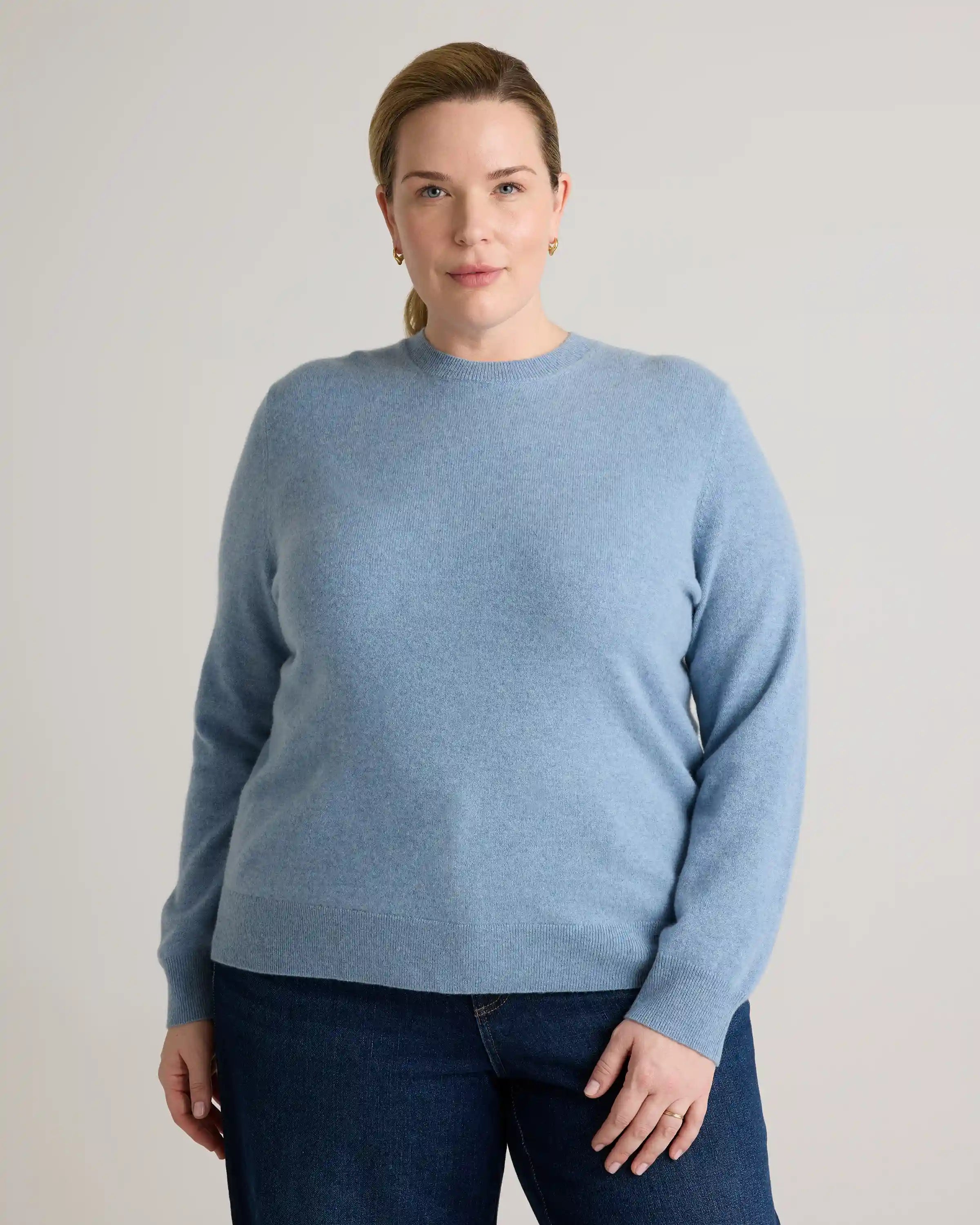 Mongolian Cashmere Crewneck Sweater