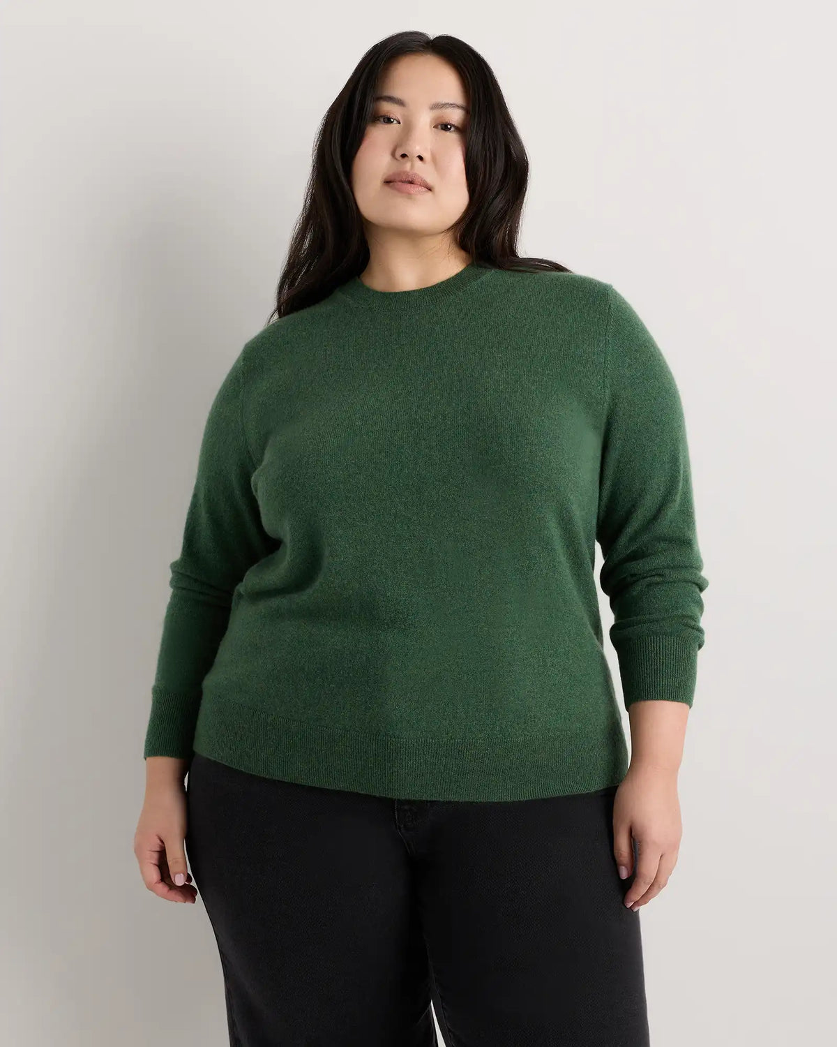 Mongolian Cashmere Crewneck Sweater