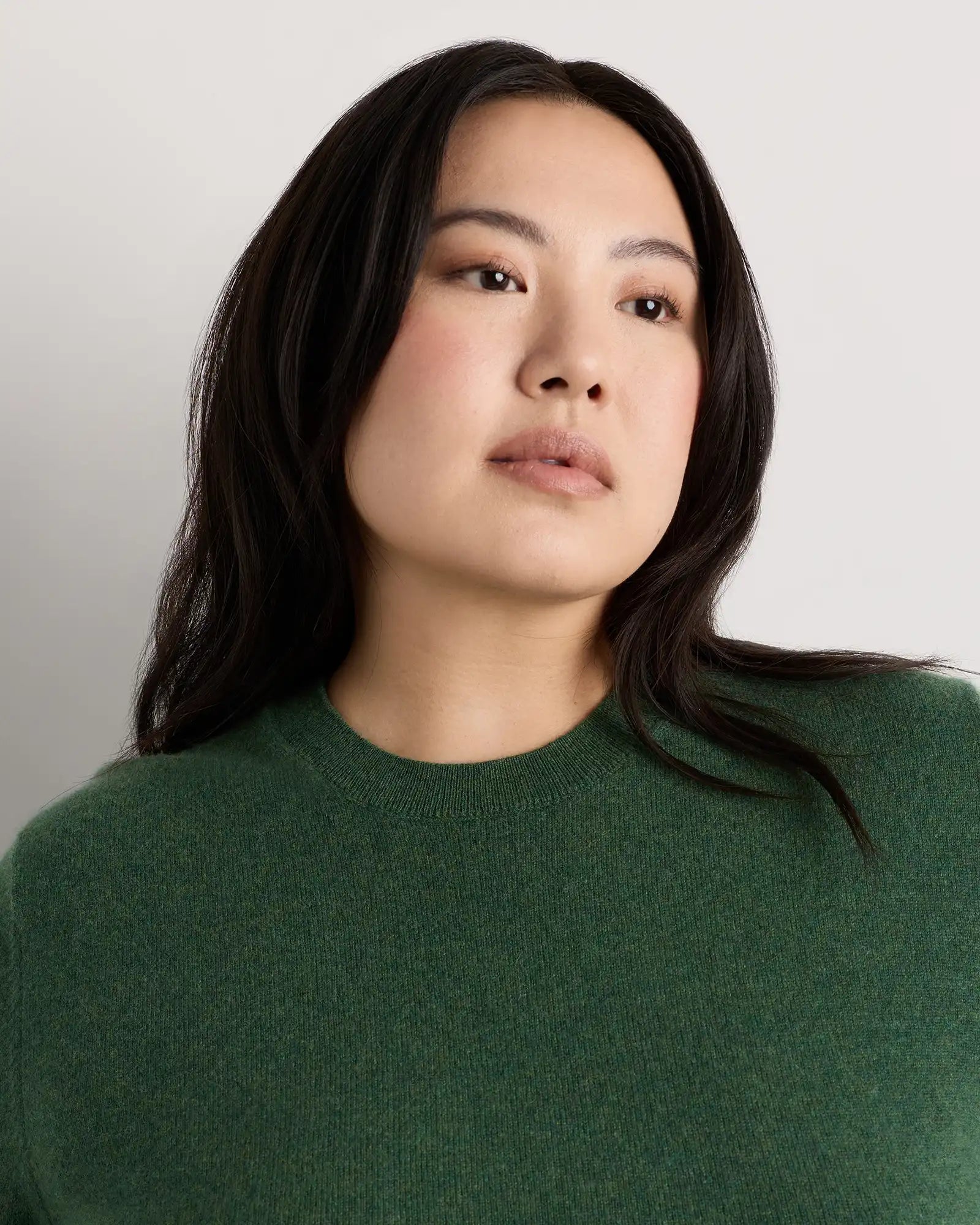Mongolian Cashmere Crewneck Sweater