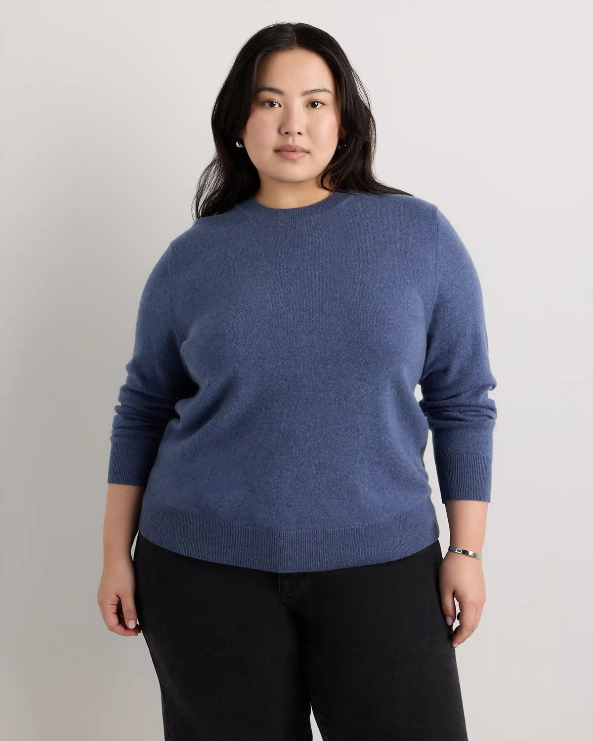 Mongolian Cashmere Crewneck Sweater
