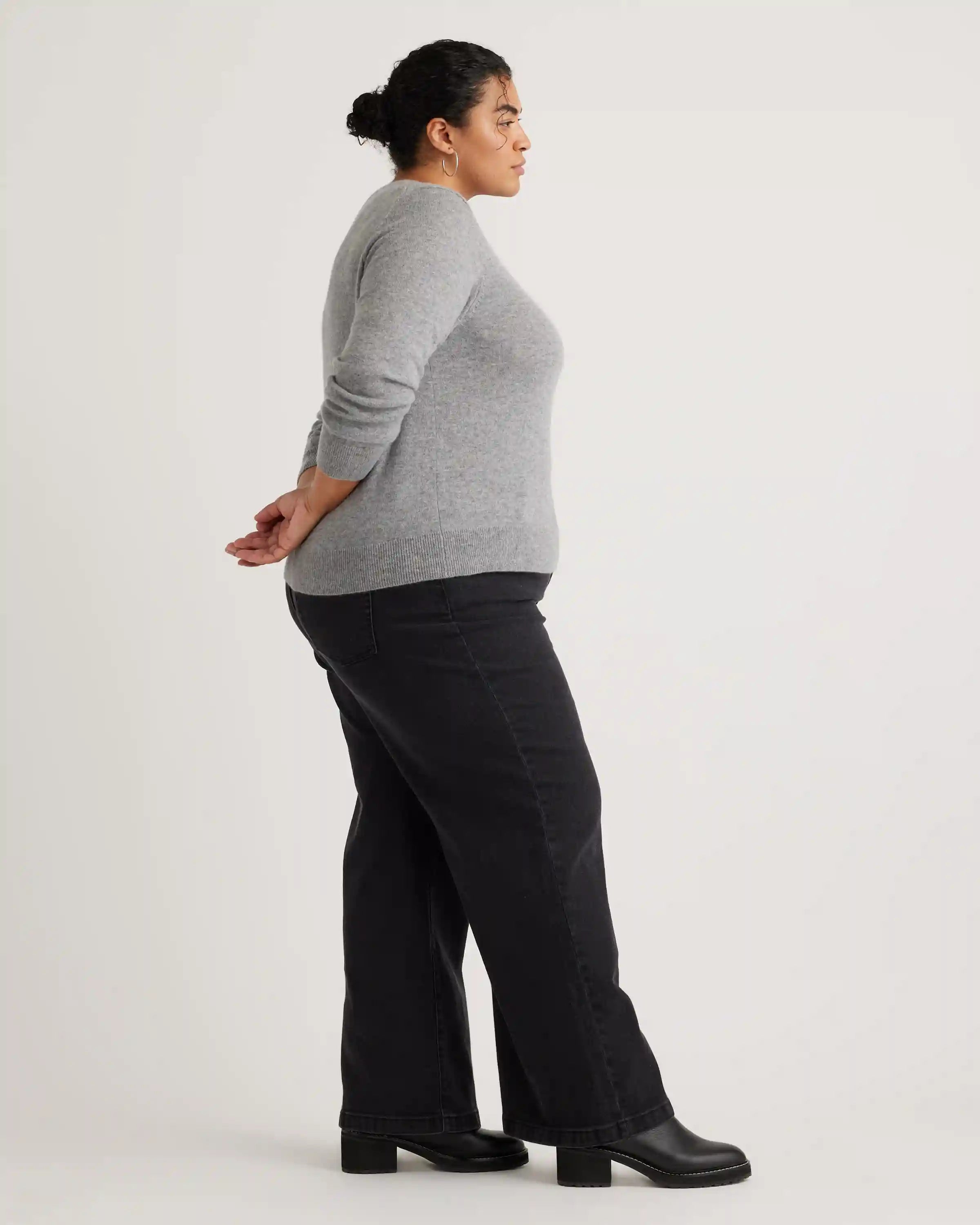 Mongolian Cashmere Crewneck Sweater