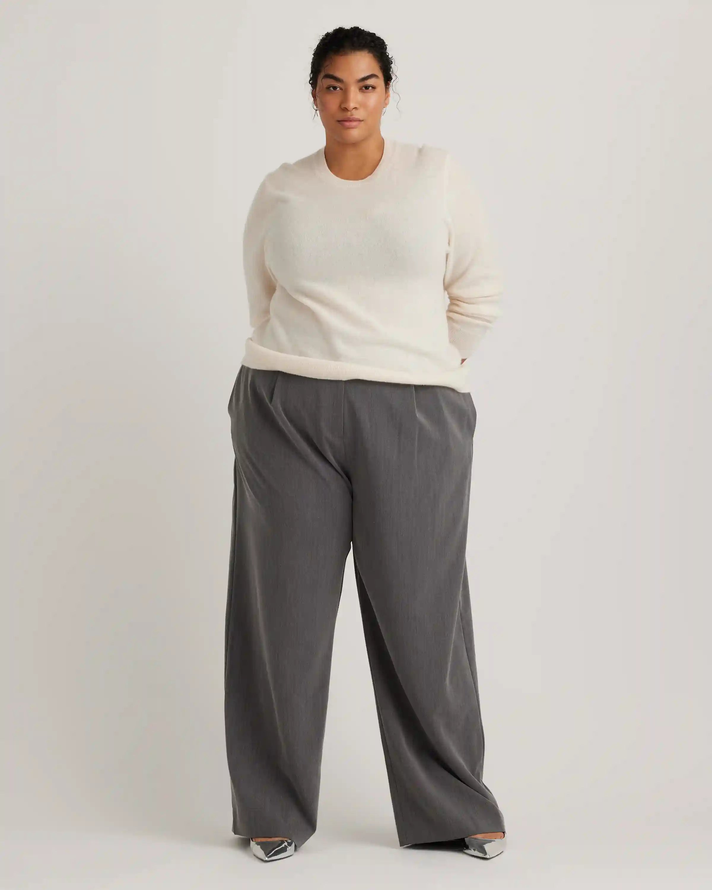 Mongolian Cashmere Crewneck Sweater