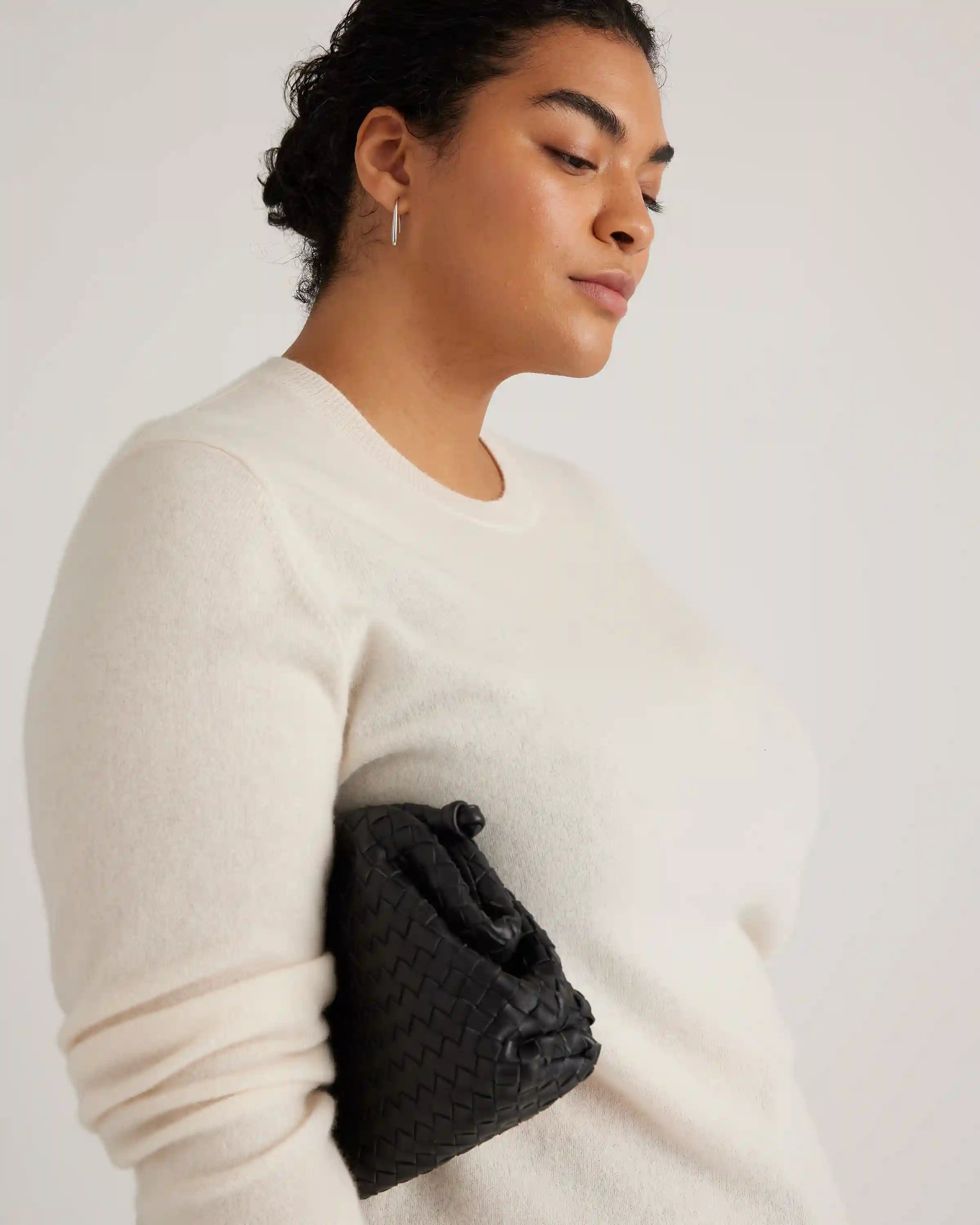 Mongolian Cashmere Crewneck Sweater