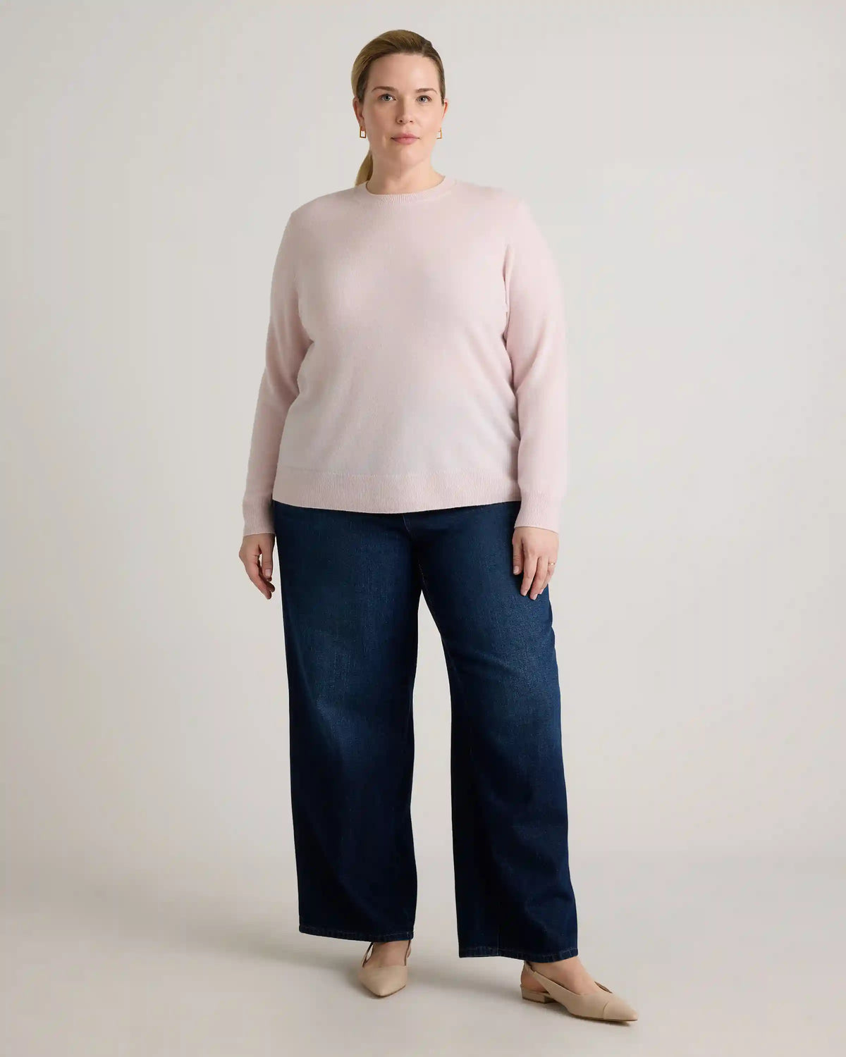 Mongolian Cashmere Crewneck Sweater