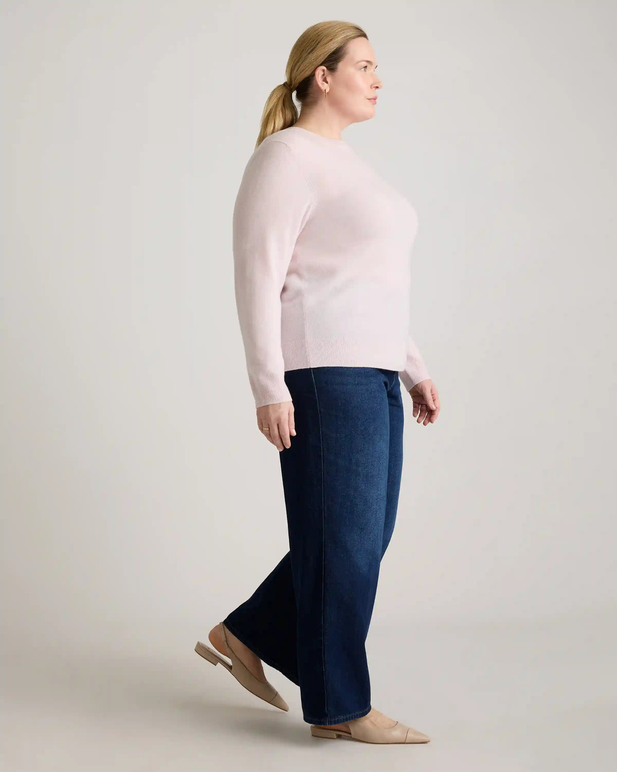 Mongolian Cashmere Crewneck Sweater