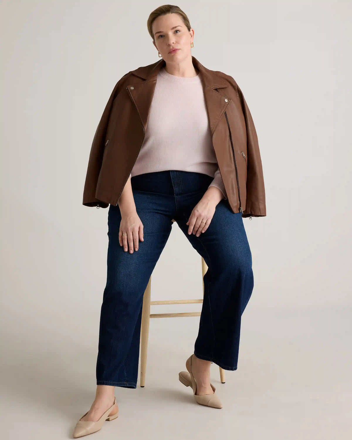 Mongolian Cashmere Crewneck Sweater