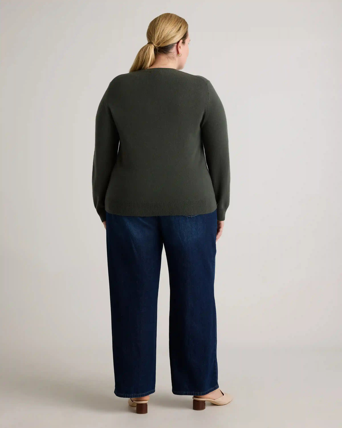 Mongolian Cashmere Crewneck Sweater