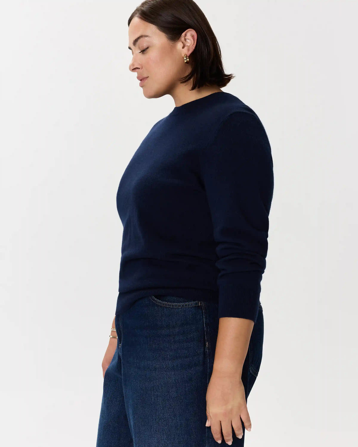 Mongolian Cashmere Crewneck Sweater