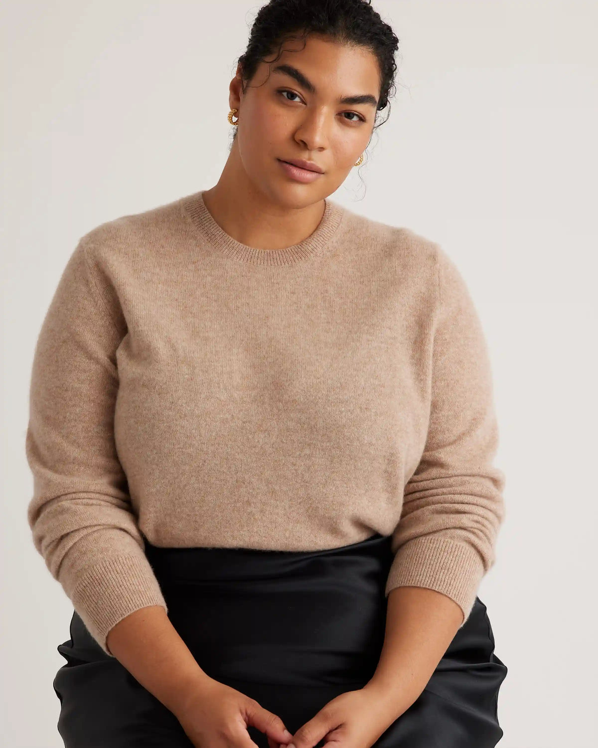 Mongolian Cashmere Crewneck Sweater