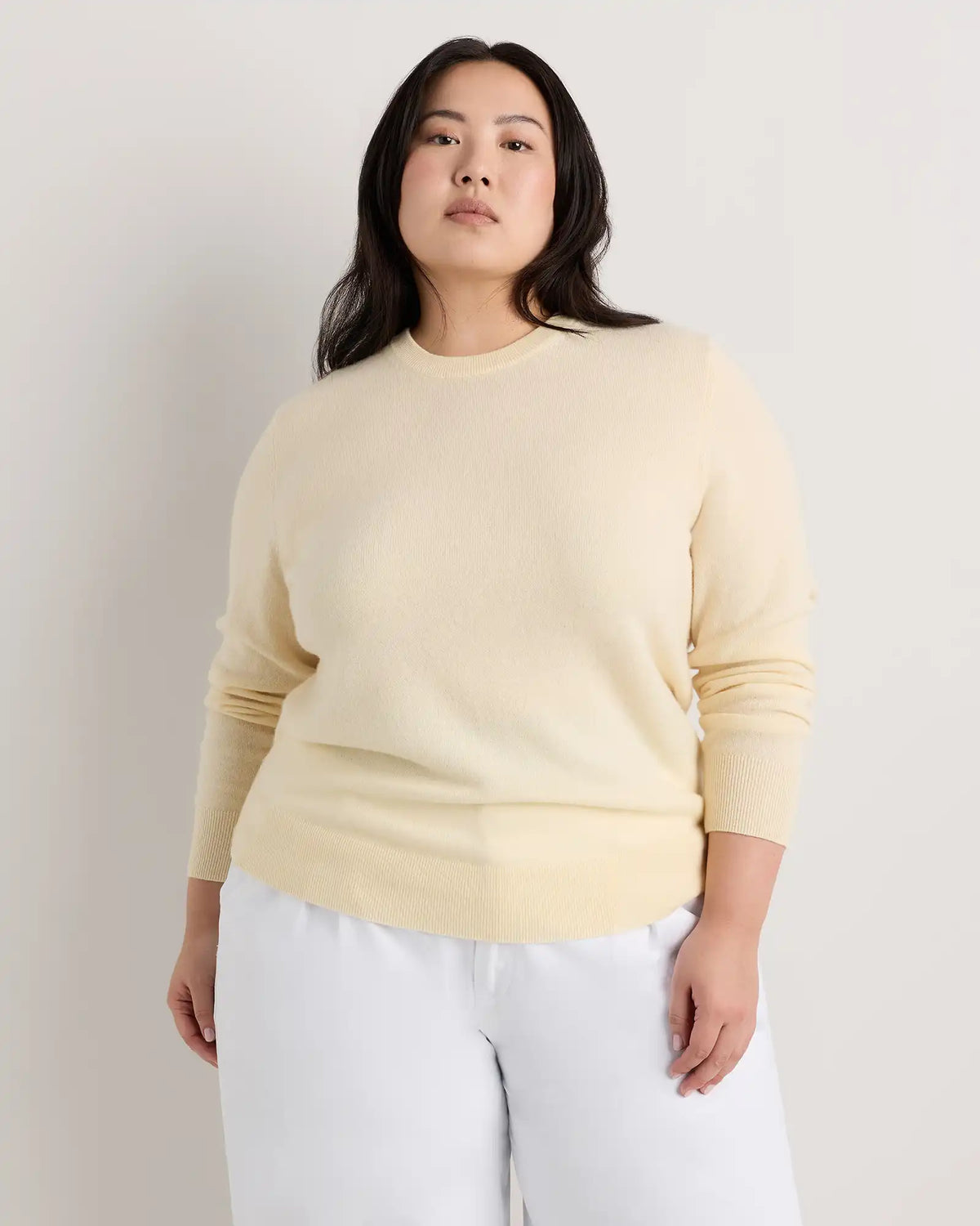 Mongolian Cashmere Crewneck Sweater