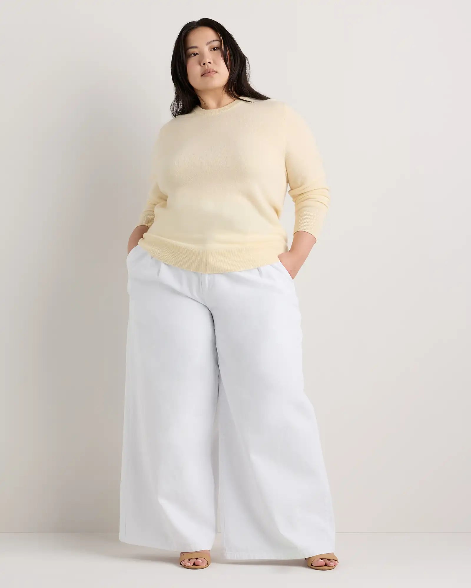 Mongolian Cashmere Crewneck Sweater
